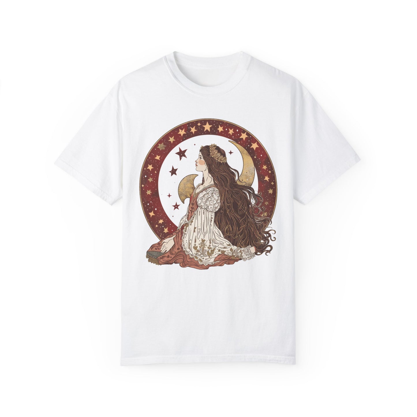 Moon Goddess Unisex T-Shirt - Celestial Summer Vibes