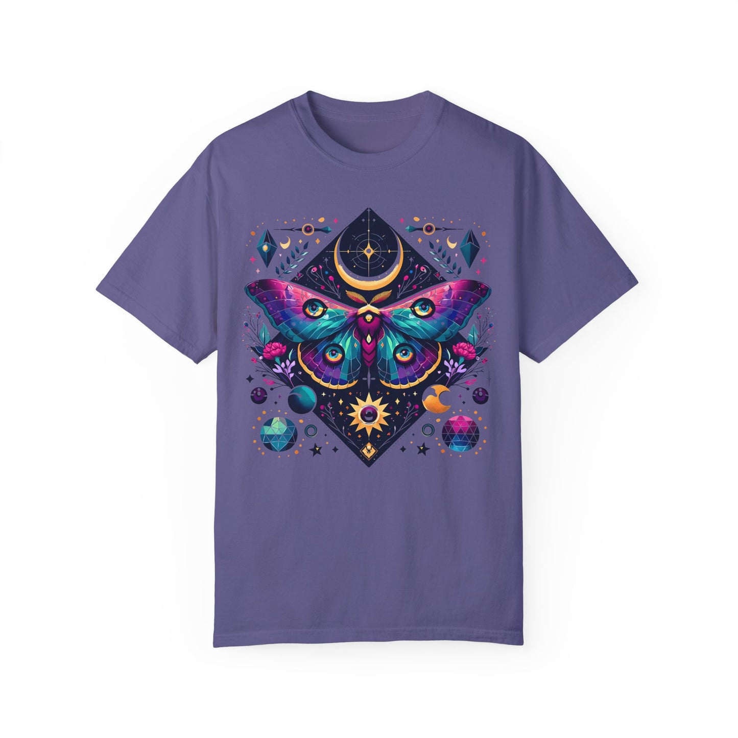 Cosmic Butterfly Unisex Garment-Dyed T-Shirt