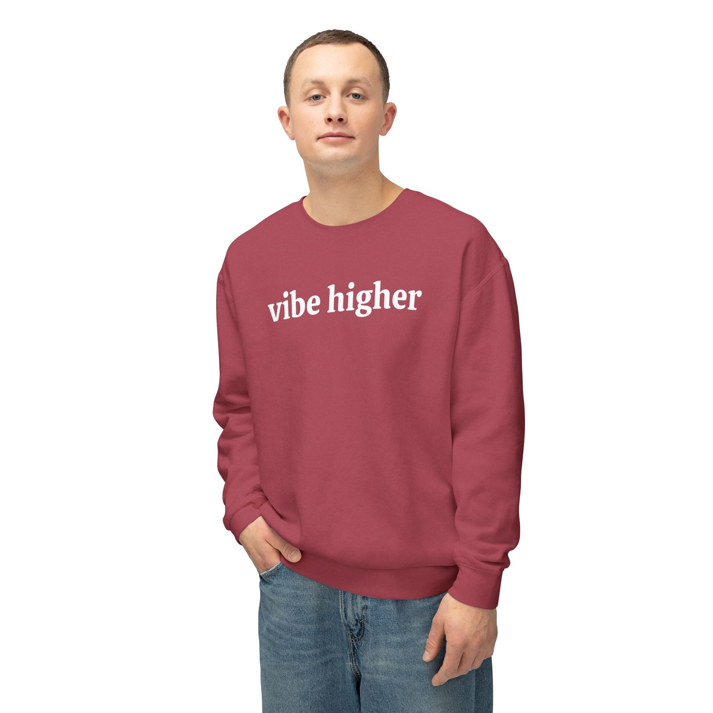Unisex Vibe Higher Crewneck Sweatshirt