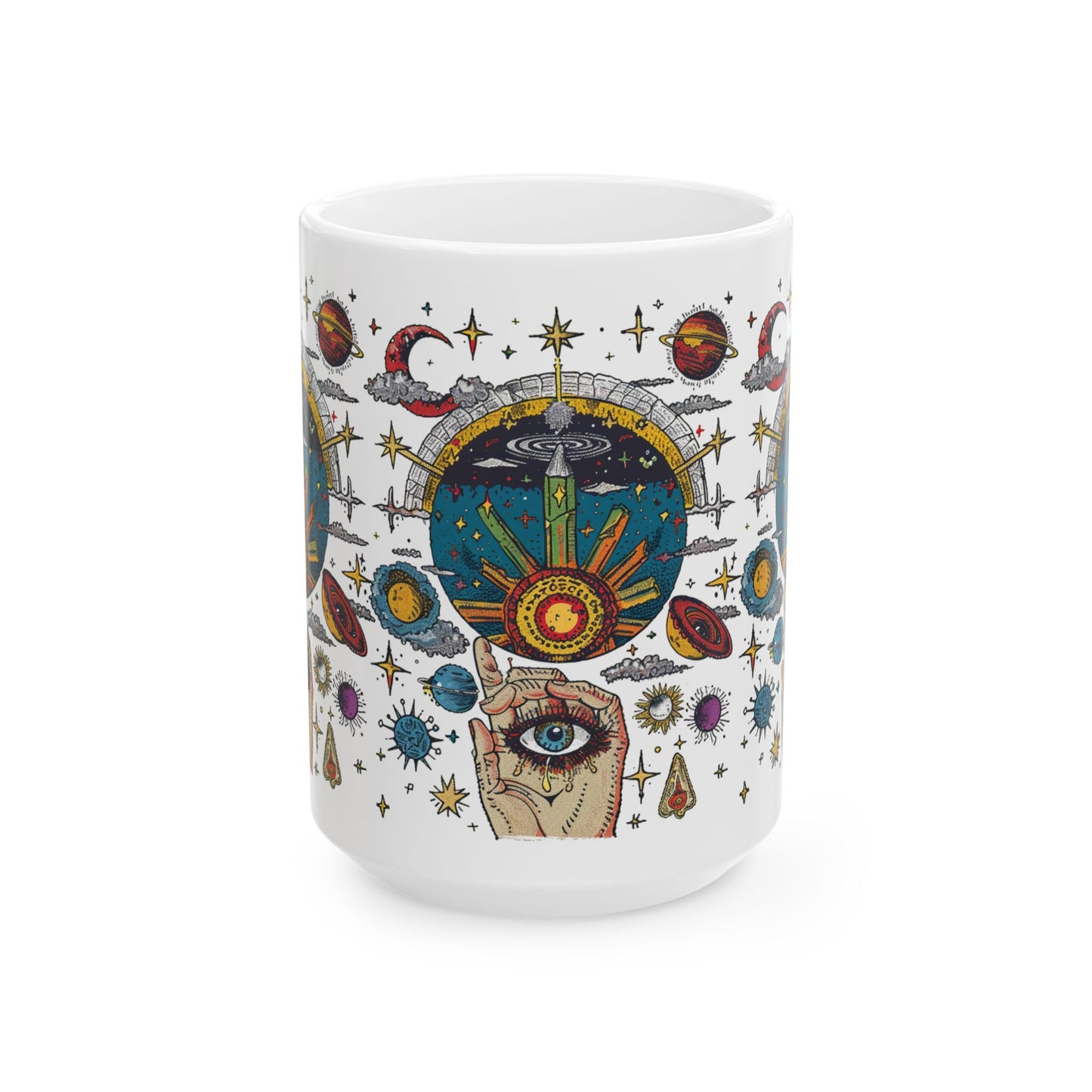 Mystic Sips Cosmic Universe Ceramic Mug - 11oz & 15oz