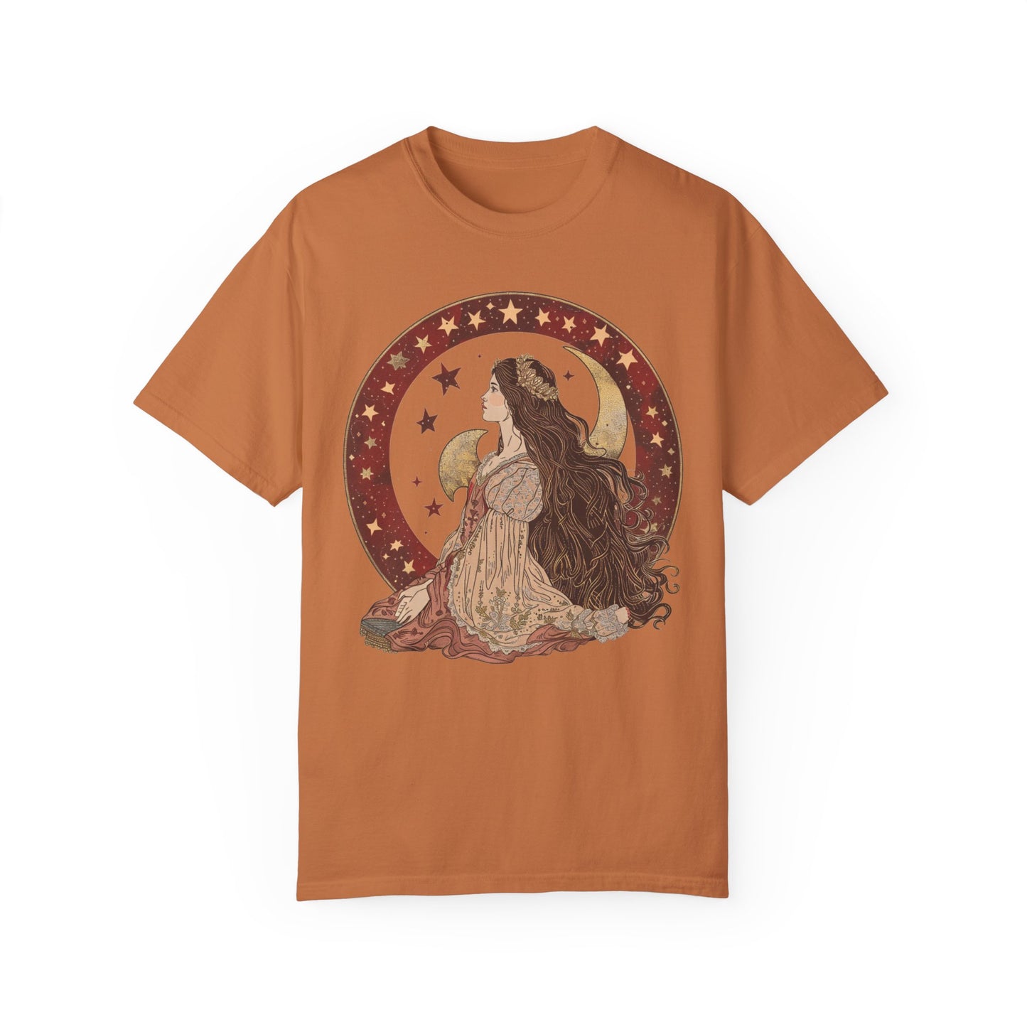 Moon Goddess Unisex T-Shirt - Celestial Summer Vibes