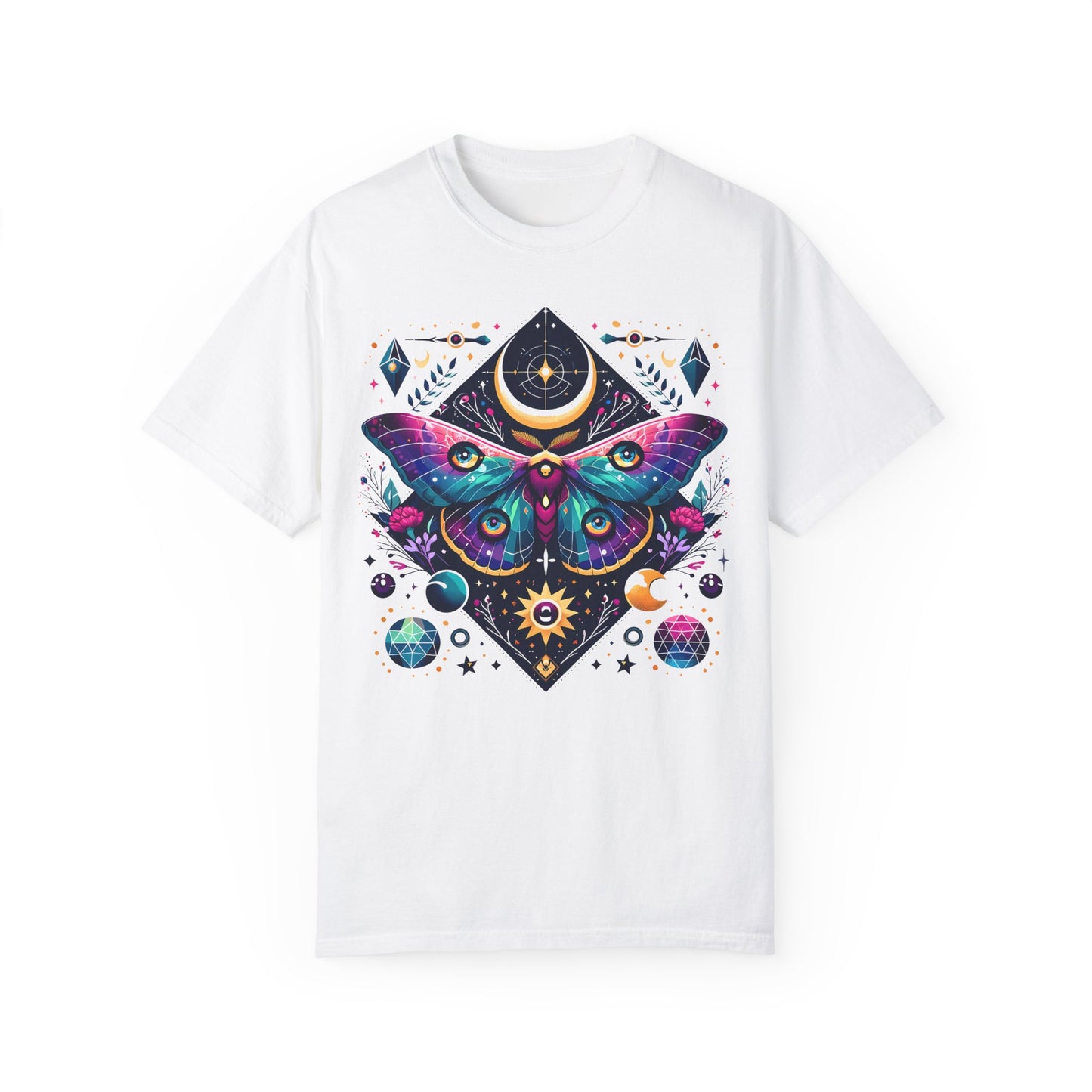 Cosmic Butterfly Unisex Garment-Dyed T-Shirt