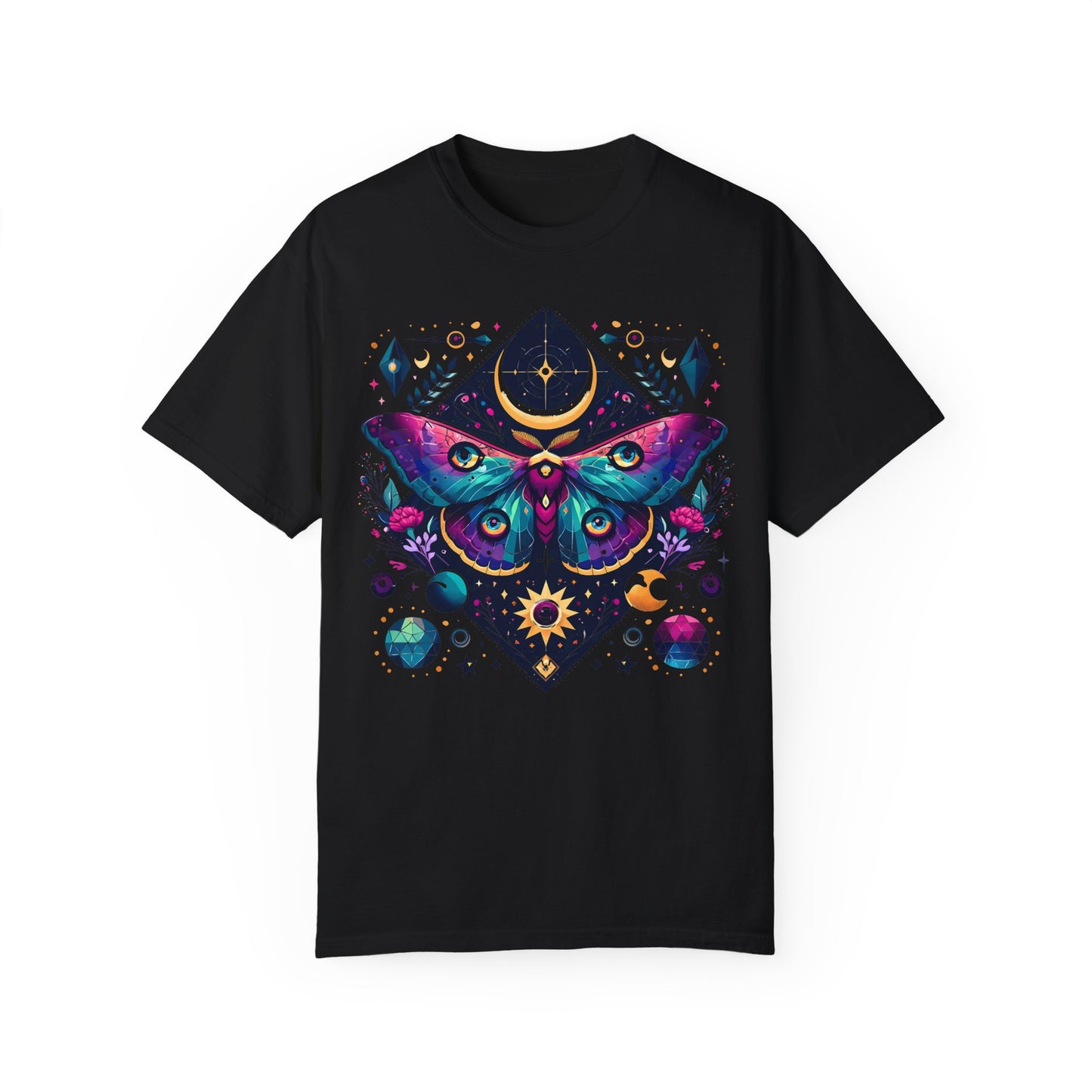 Cosmic Butterfly Unisex Garment-Dyed T-Shirt