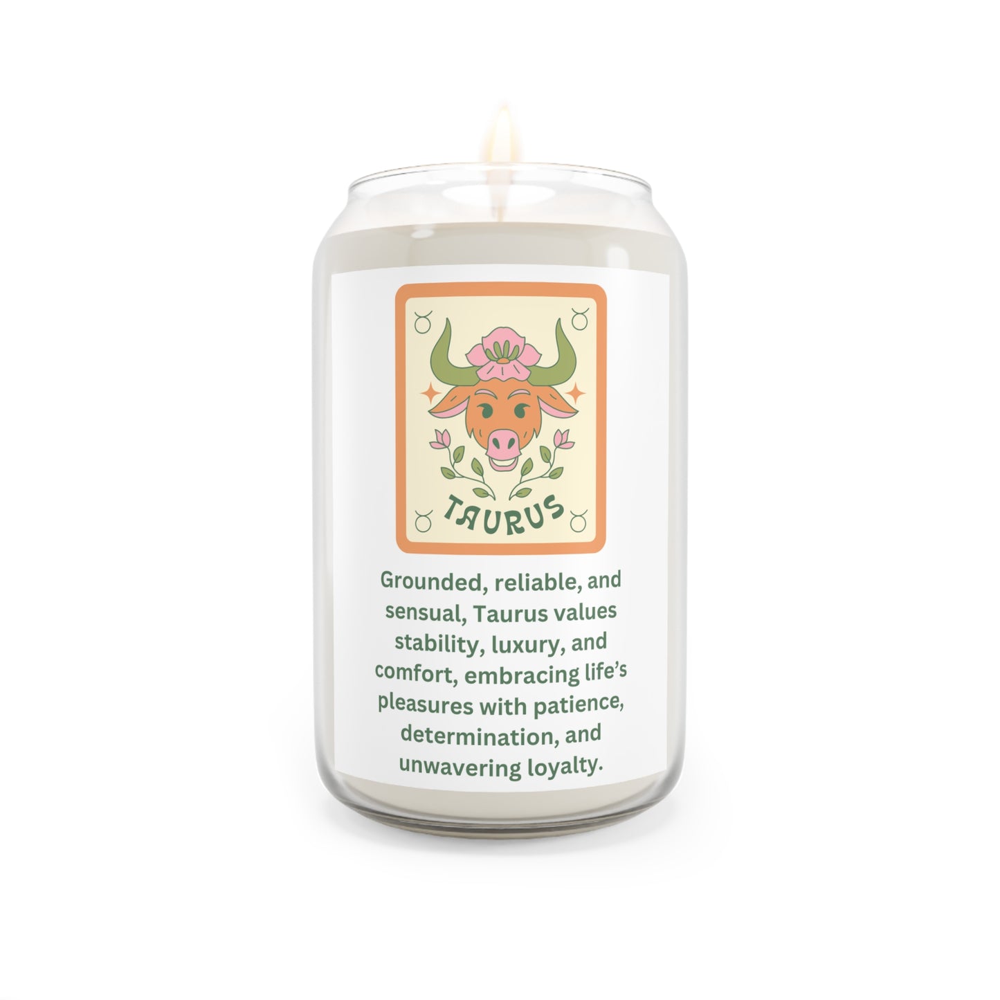 Taurus Scented Candle, 13.75oz