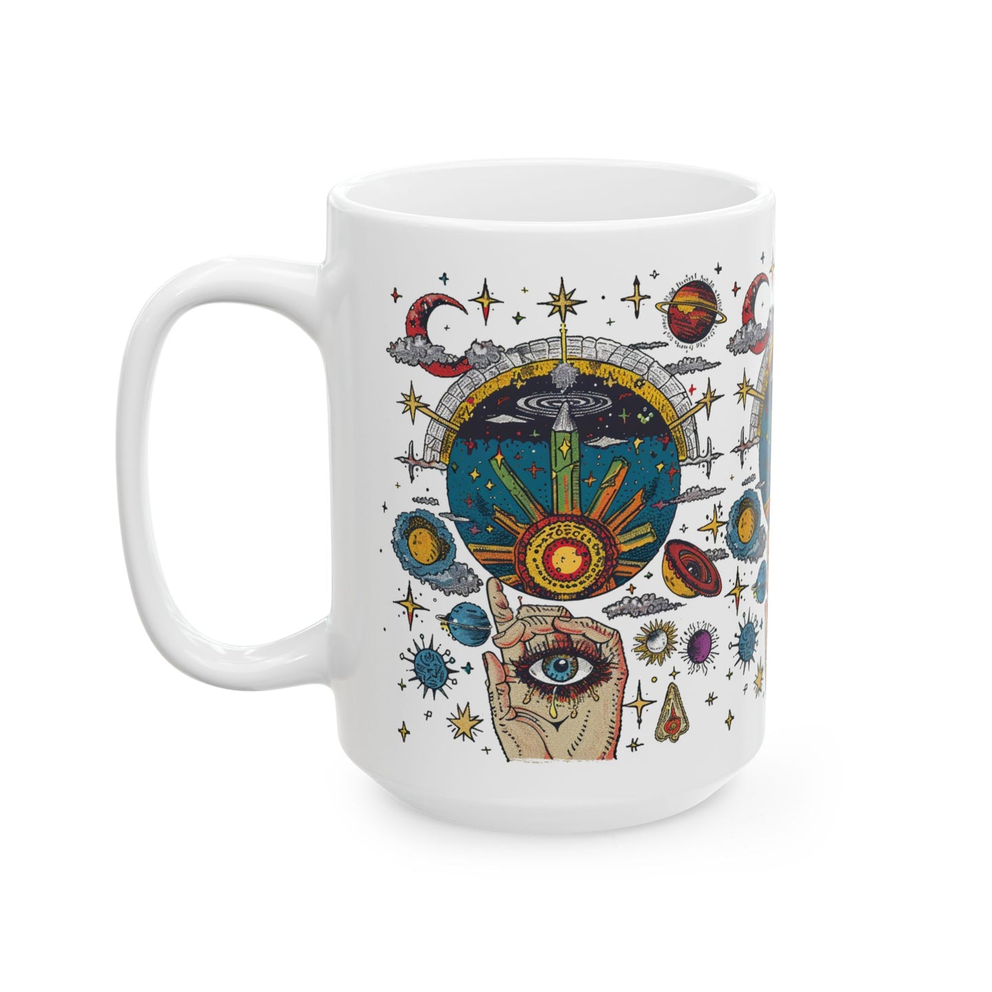 Mystic Sips Cosmic Universe Ceramic Mug - 11oz & 15oz
