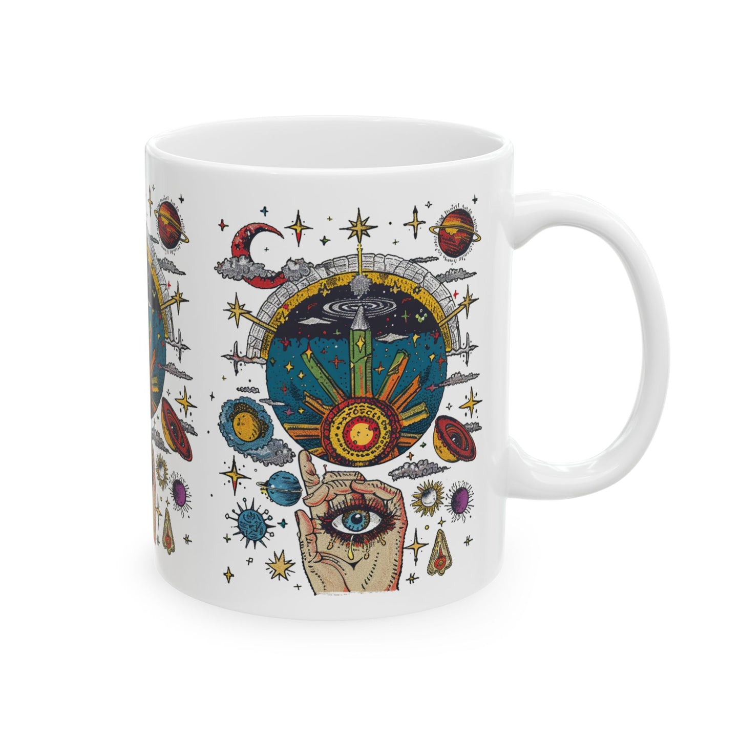 Mystic Sips Cosmic Universe Ceramic Mug - 11oz & 15oz