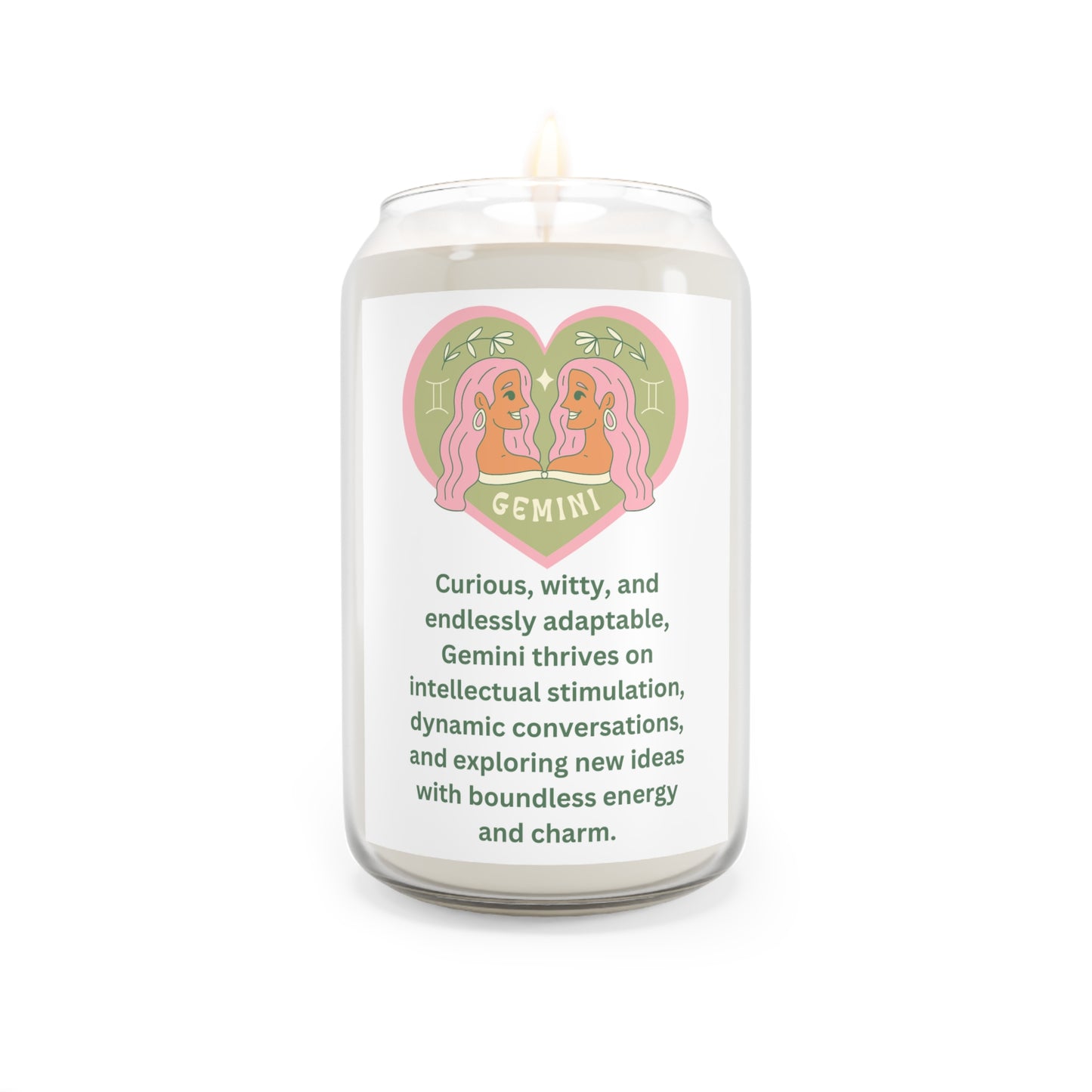 Gemini Scented Candle, 13.75oz