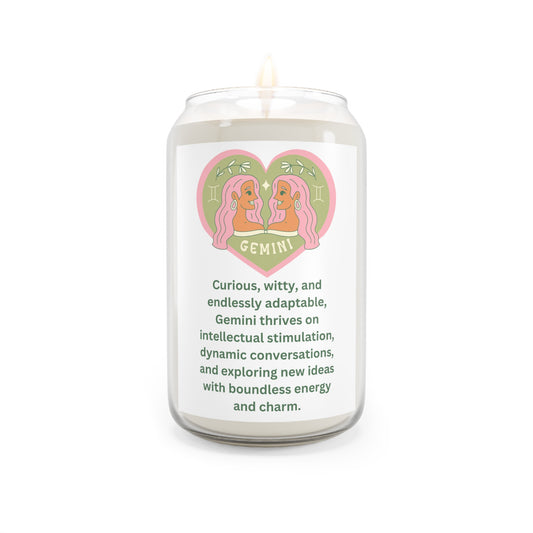 Gemini Scented Candle, 13.75oz