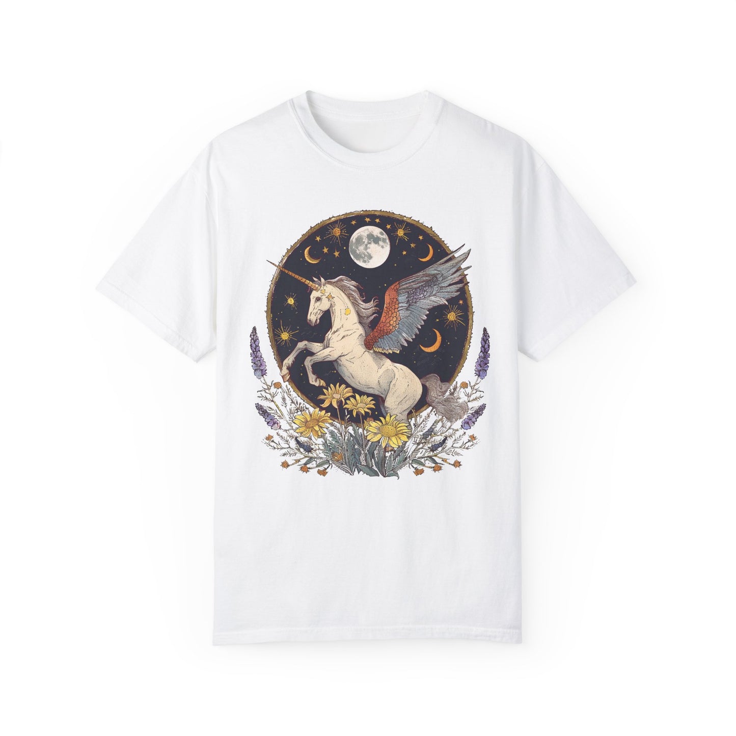 Magical Unicorn Moon T-Shirt for Dreamers