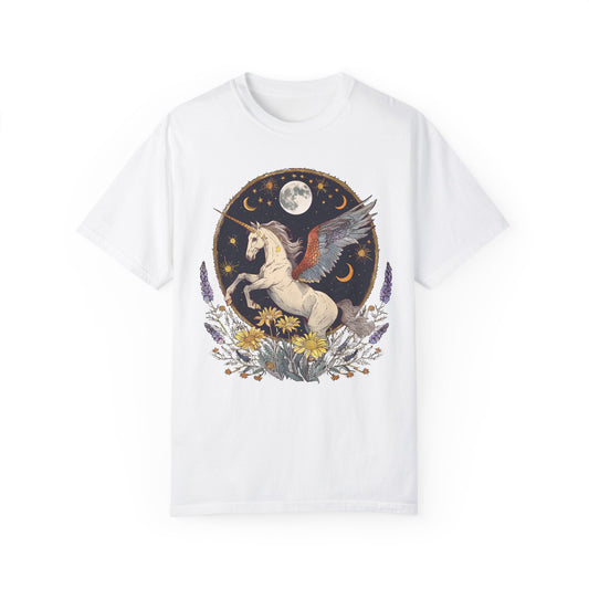 Magical Unicorn Moon T-Shirt for Dreamers