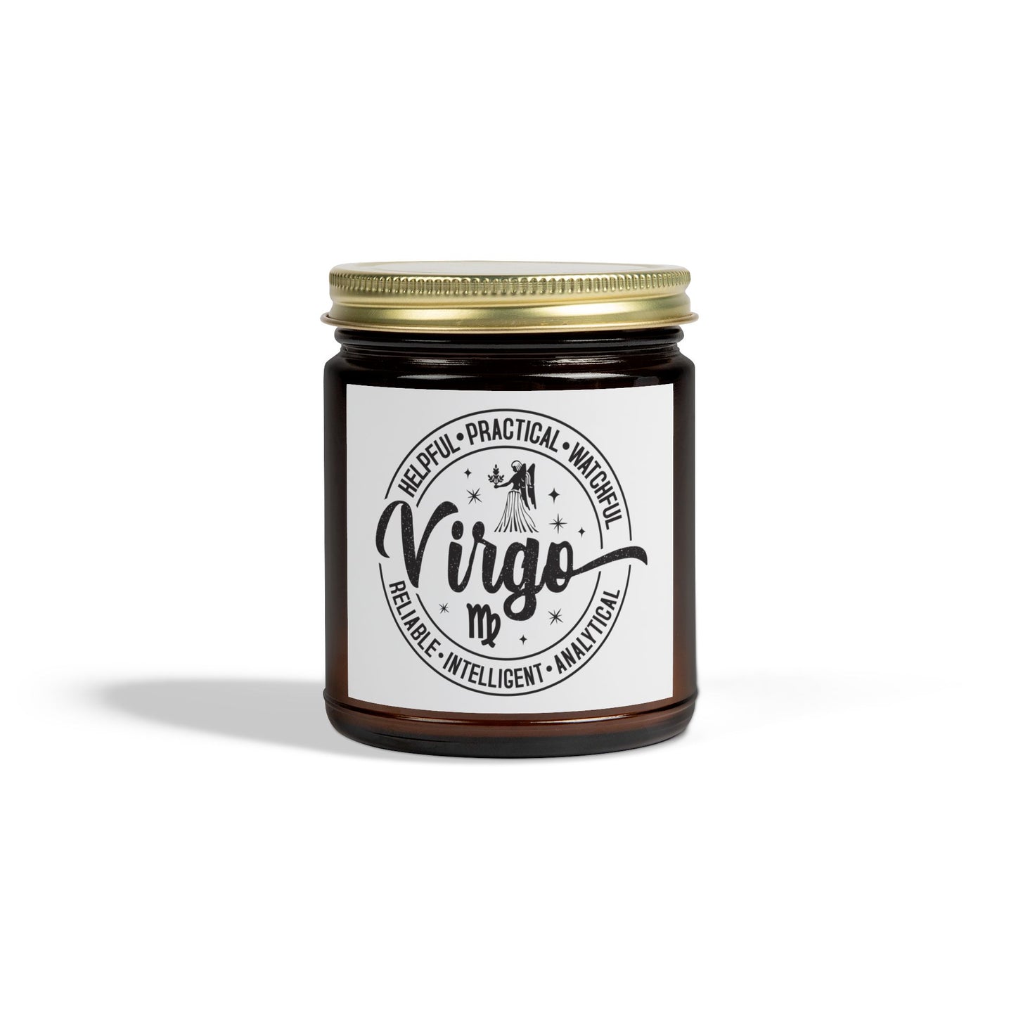 Virgo Scented Candle - 9oz. - 9 Scents - Perfect Gift for Zodiac Lovers, Home Decor, Relaxation, Astrology - Eco-Friendly Aromatherapy