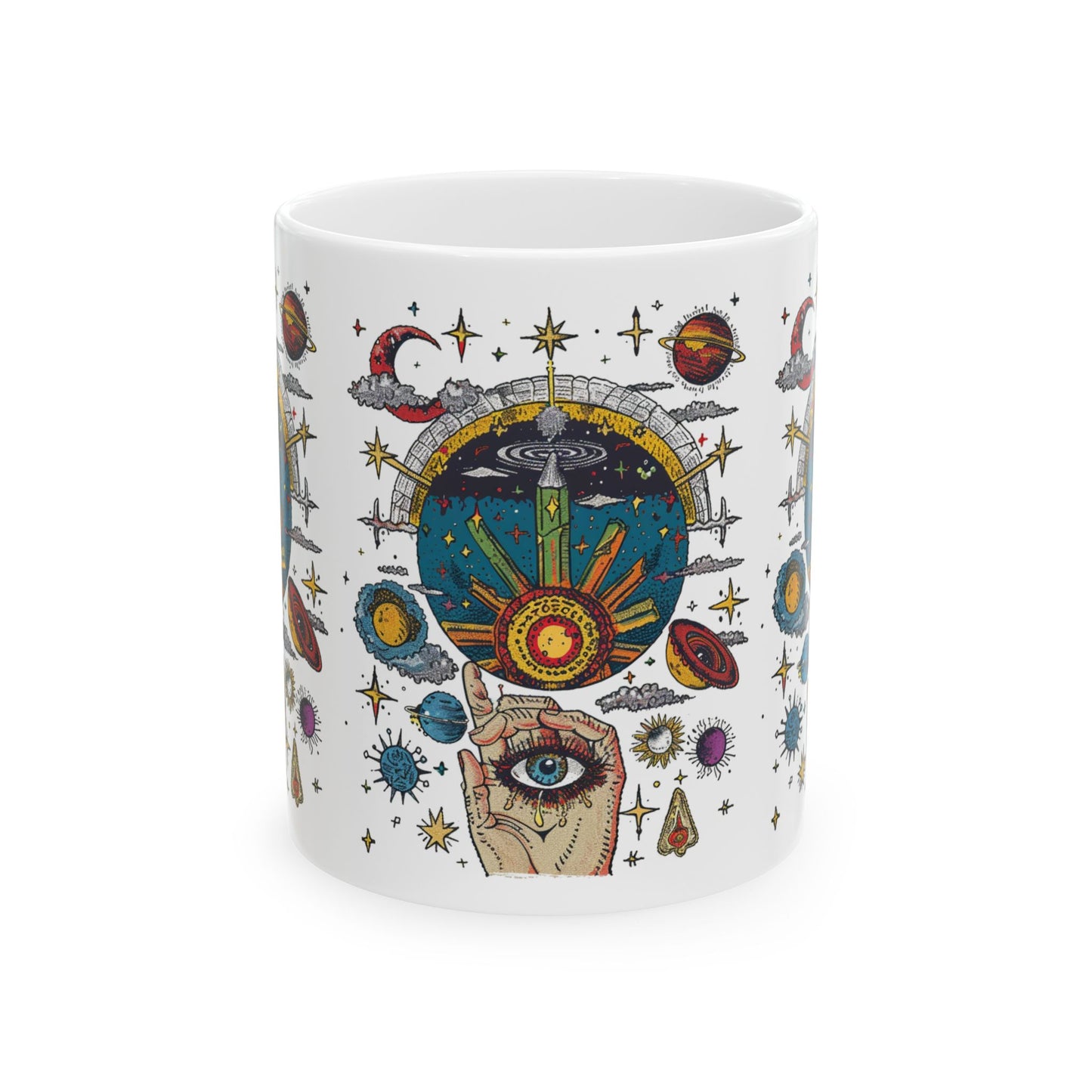 Mystic Sips Cosmic Universe Ceramic Mug - 11oz & 15oz