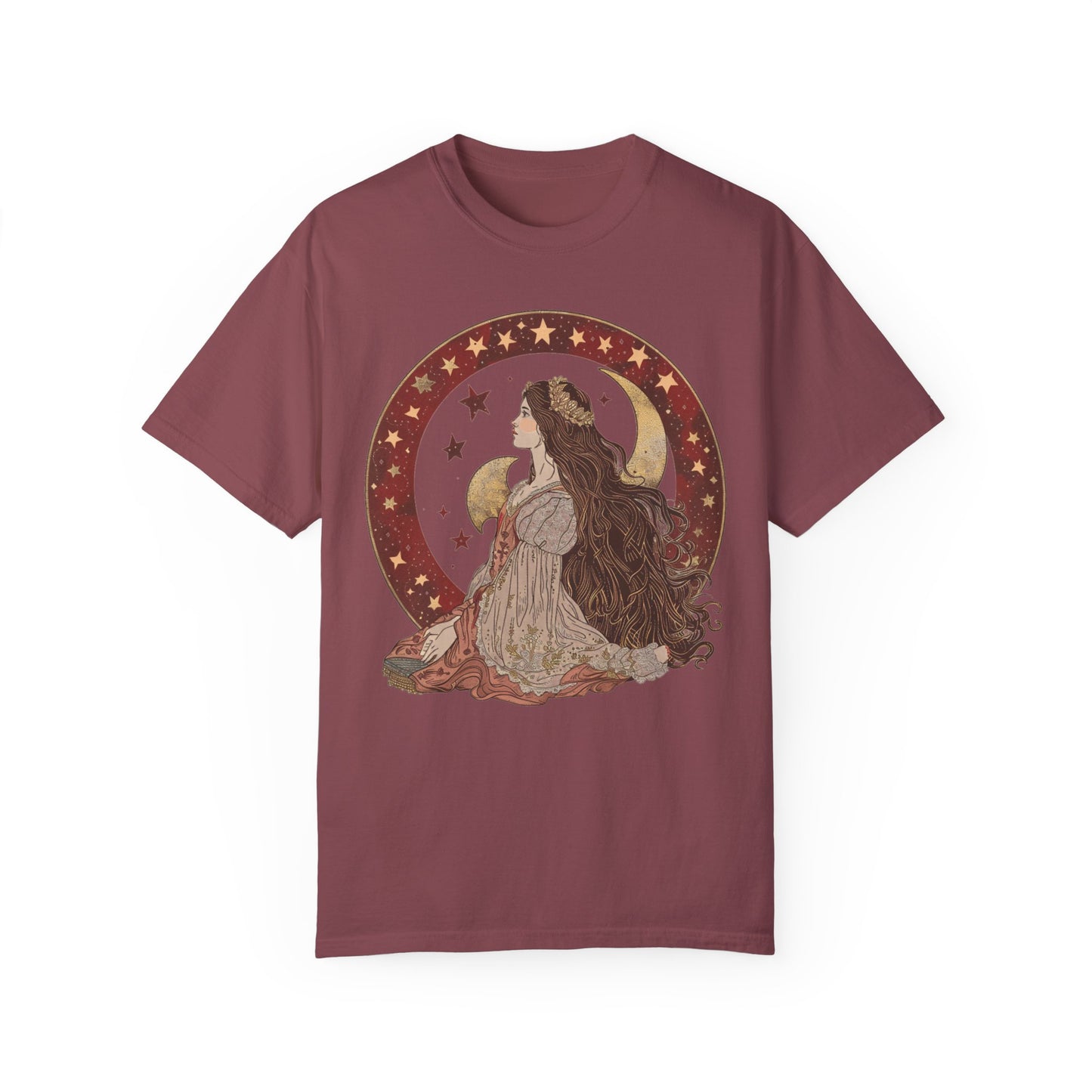 Moon Goddess Unisex T-Shirt - Celestial Summer Vibes