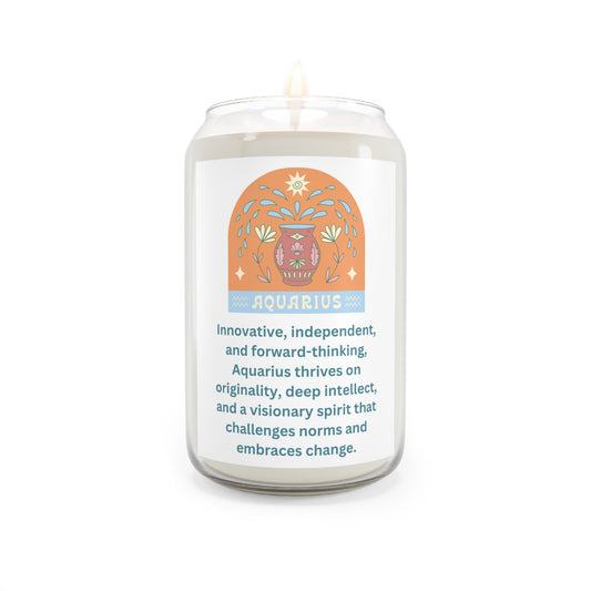Aquarius Scented Candle, 13.75oz