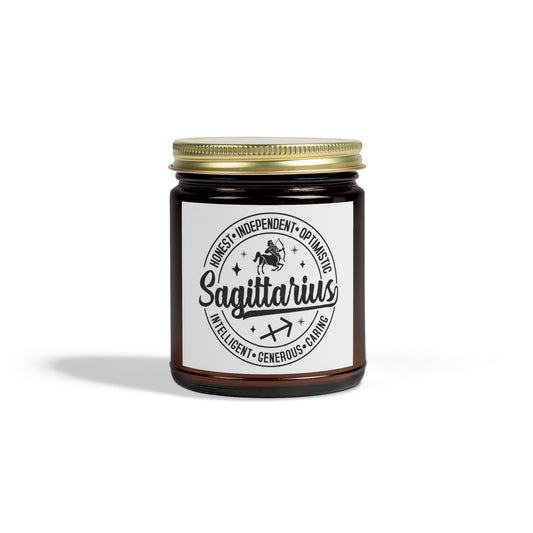 Sagittarius Scented Candle Set | Zodiac Candle, Aromatherapy Gift, Home Decor, Birthday Gift, Made with Coconut Wax, Candle Lovers