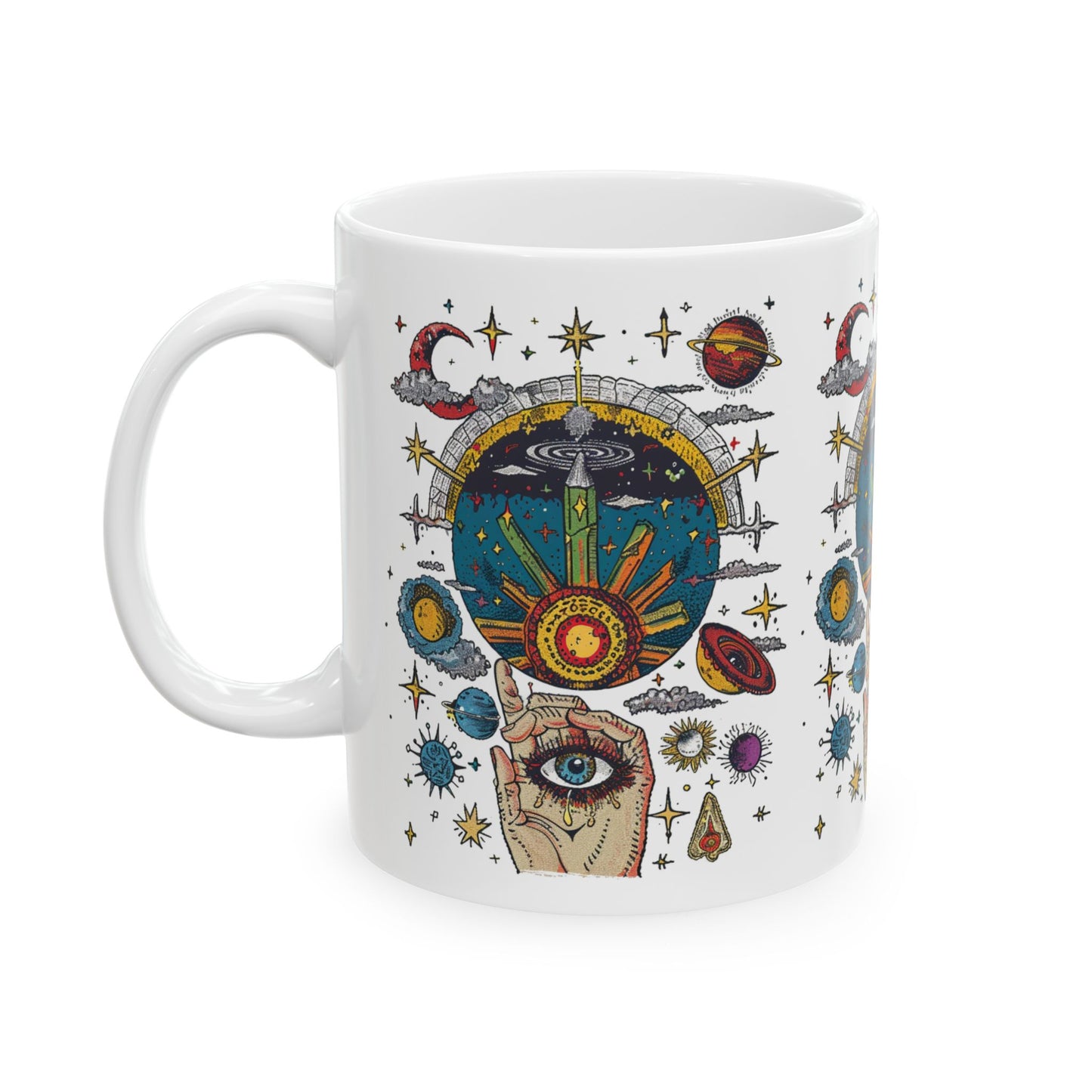 Mystic Sips Cosmic Universe Ceramic Mug - 11oz & 15oz