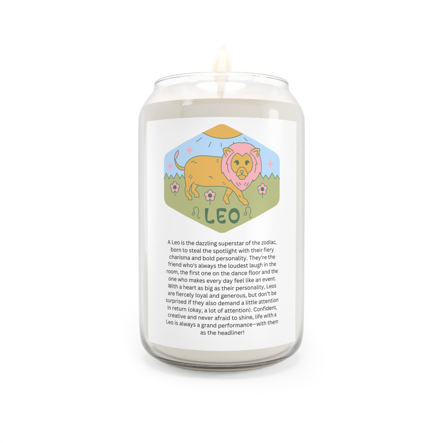 Leo Scented Candle, 13.75oz