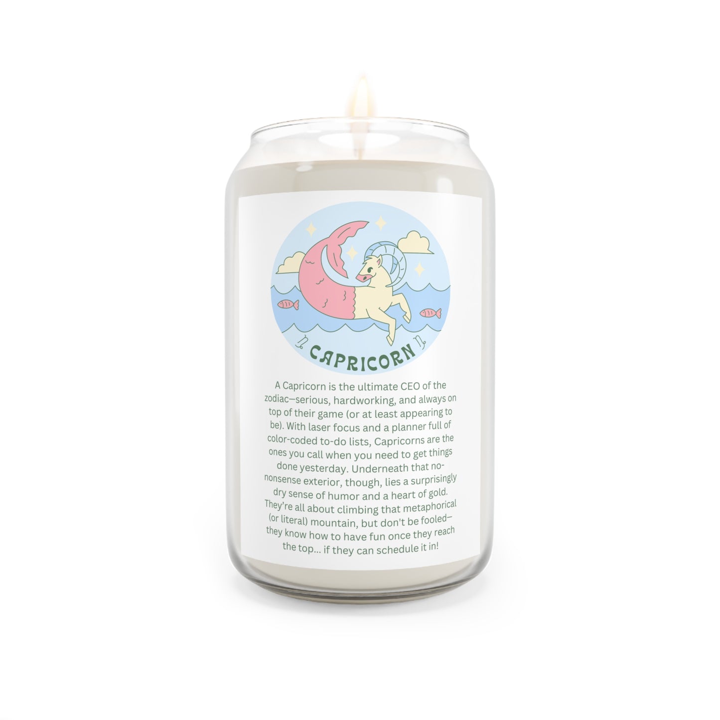 Capricorn Scented Candle, 13.75oz