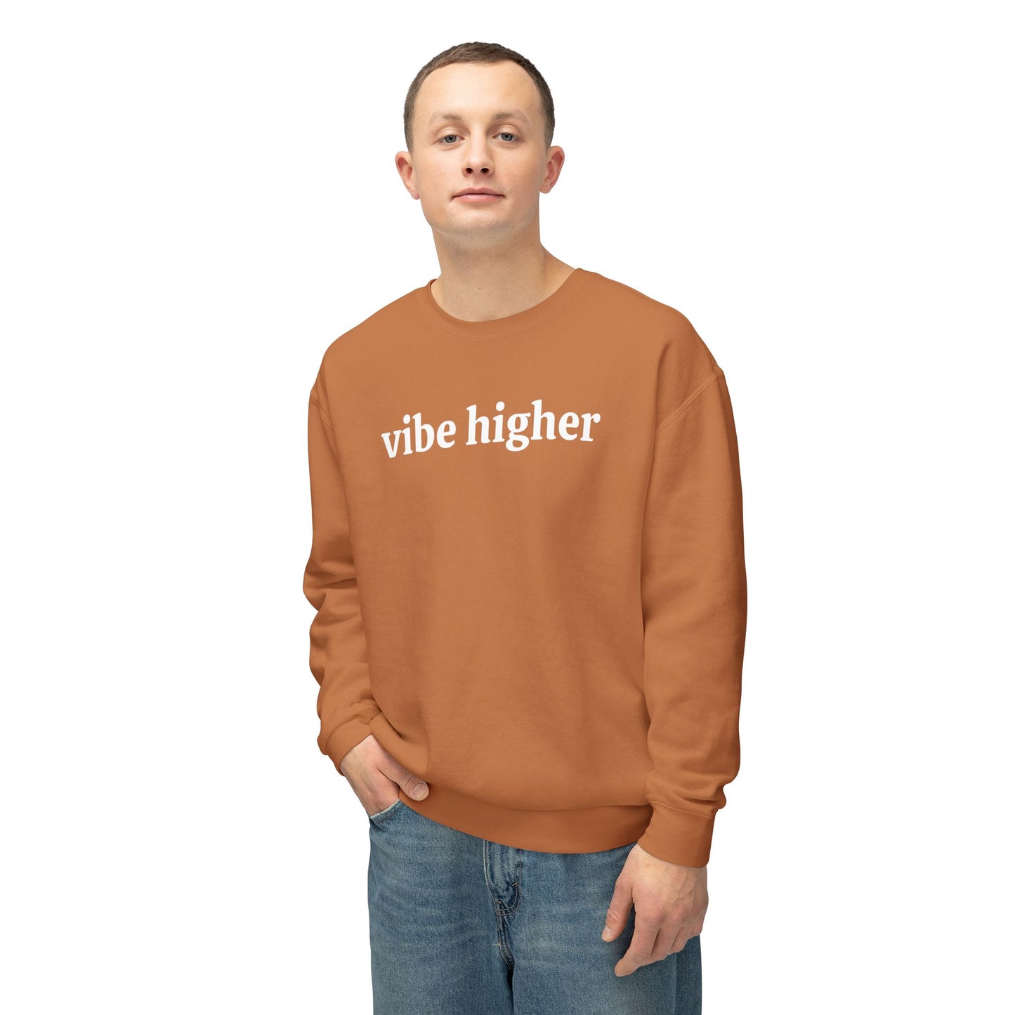Unisex Vibe Higher Crewneck Sweatshirt