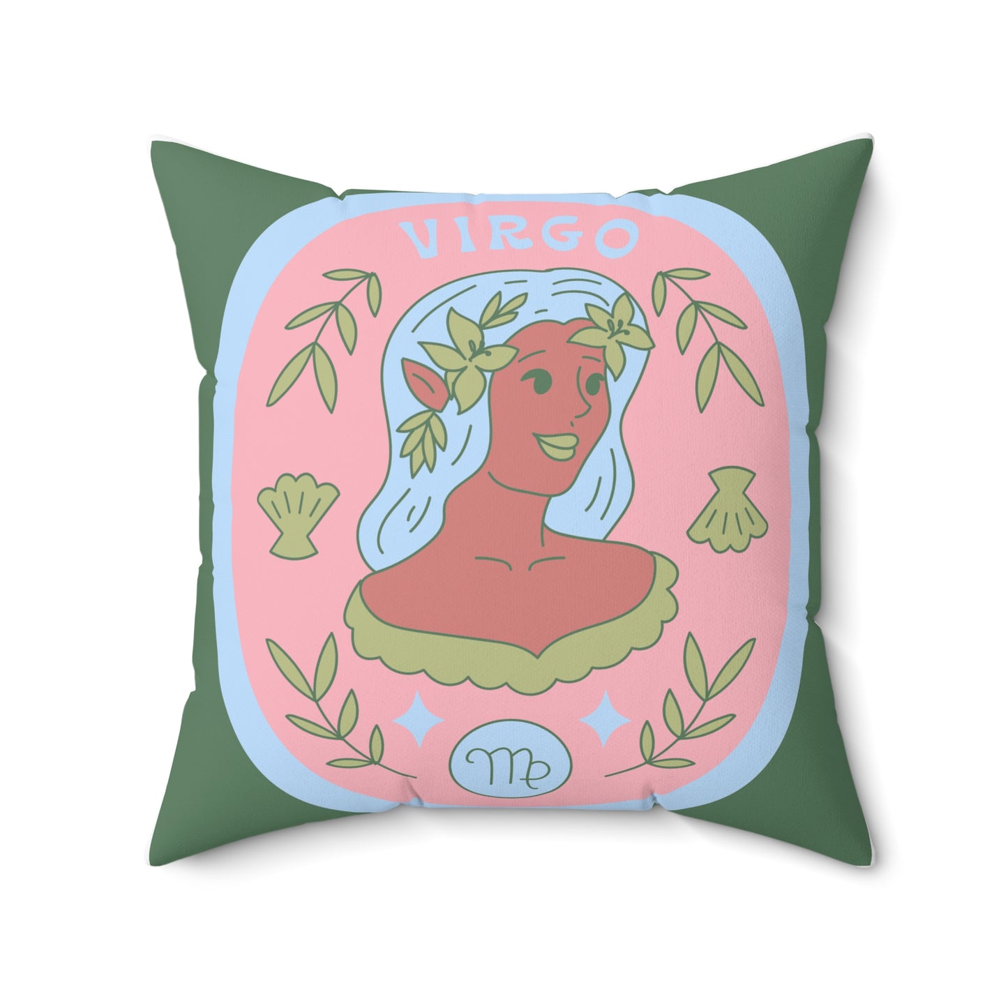 Virgo Pillow: Precision and Perfection for Your Sanctuary Square Pillow