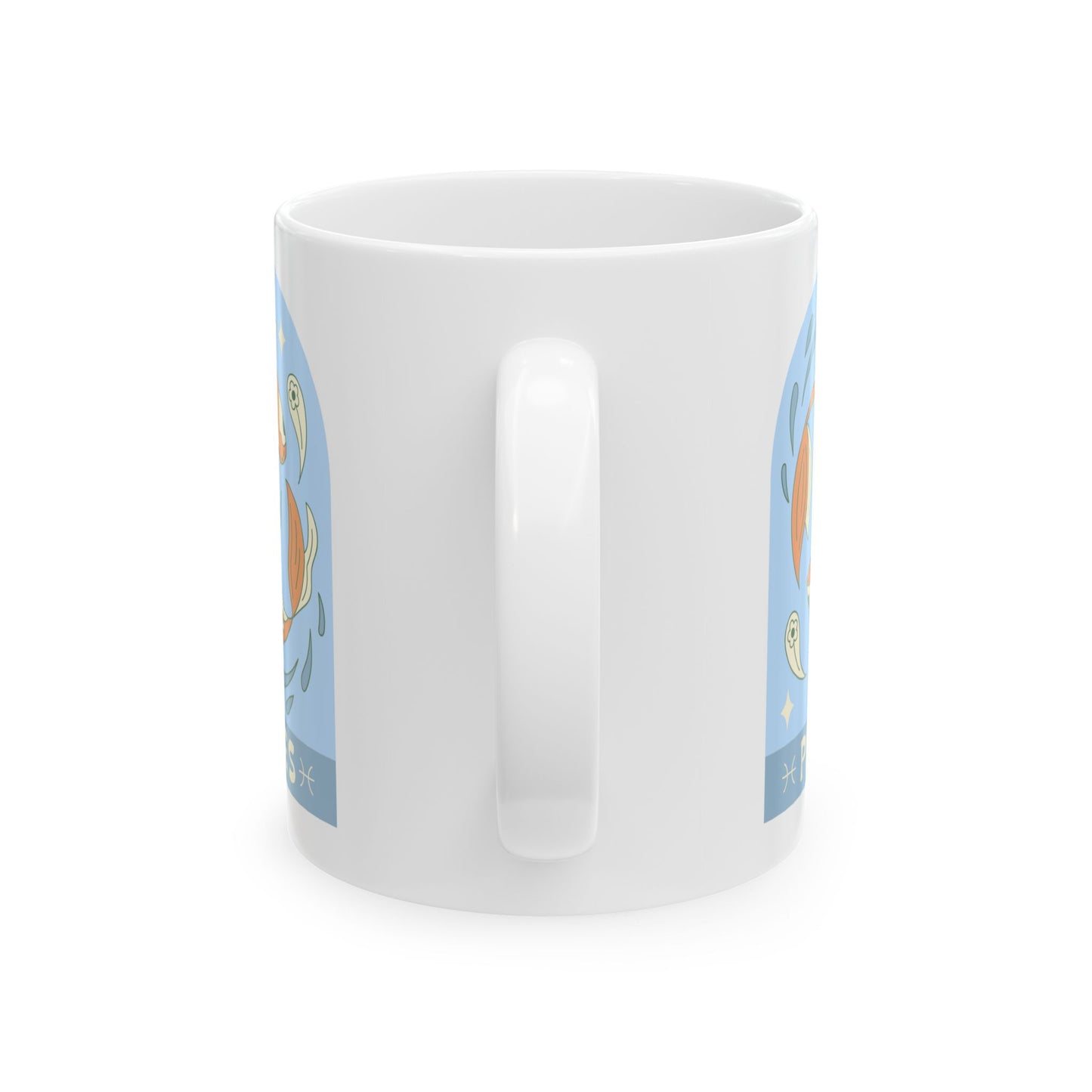 Dreamy Sips for Flowing Minds Pisces Coffee Mug (11oz, 15oz)