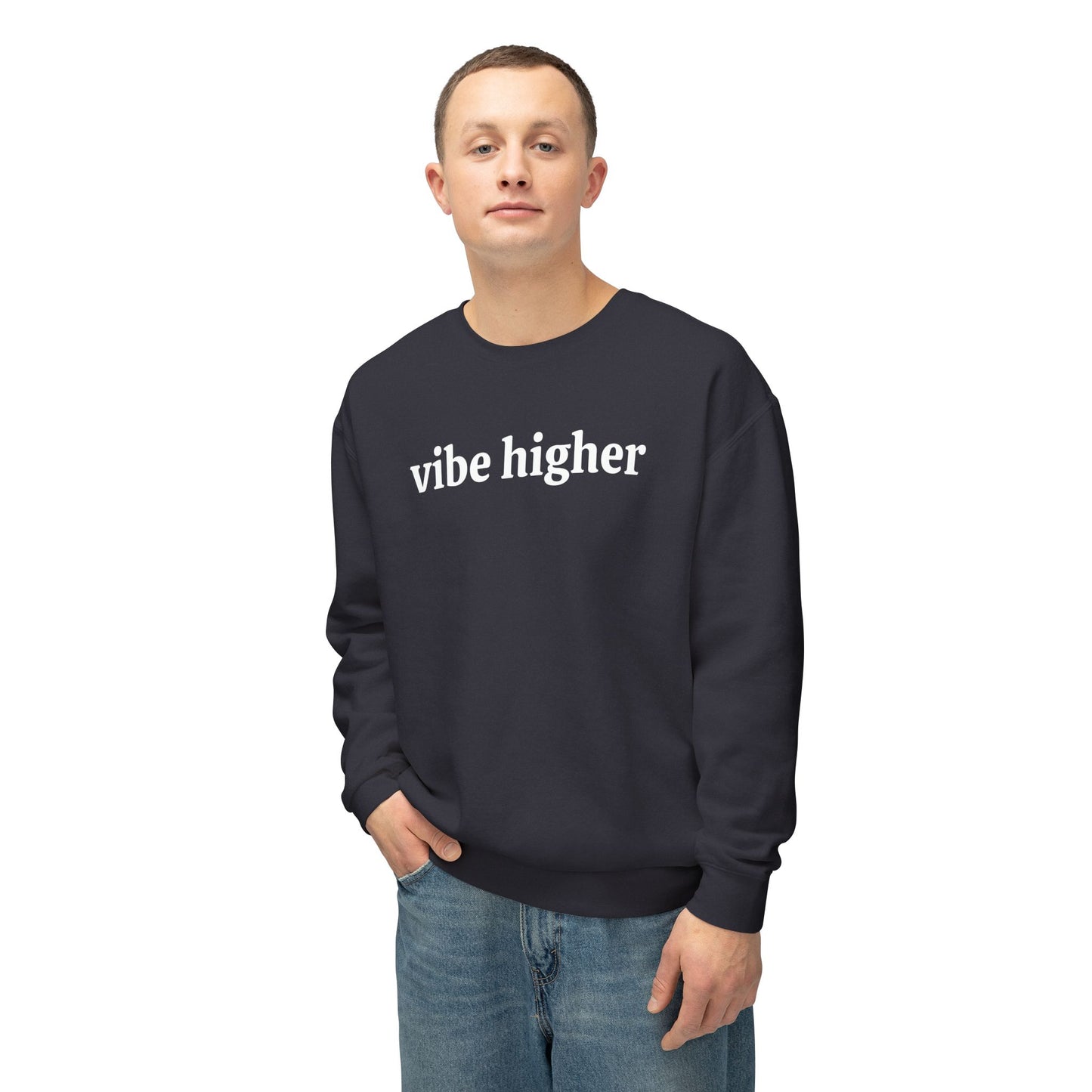 Unisex Vibe Higher Crewneck Sweatshirt