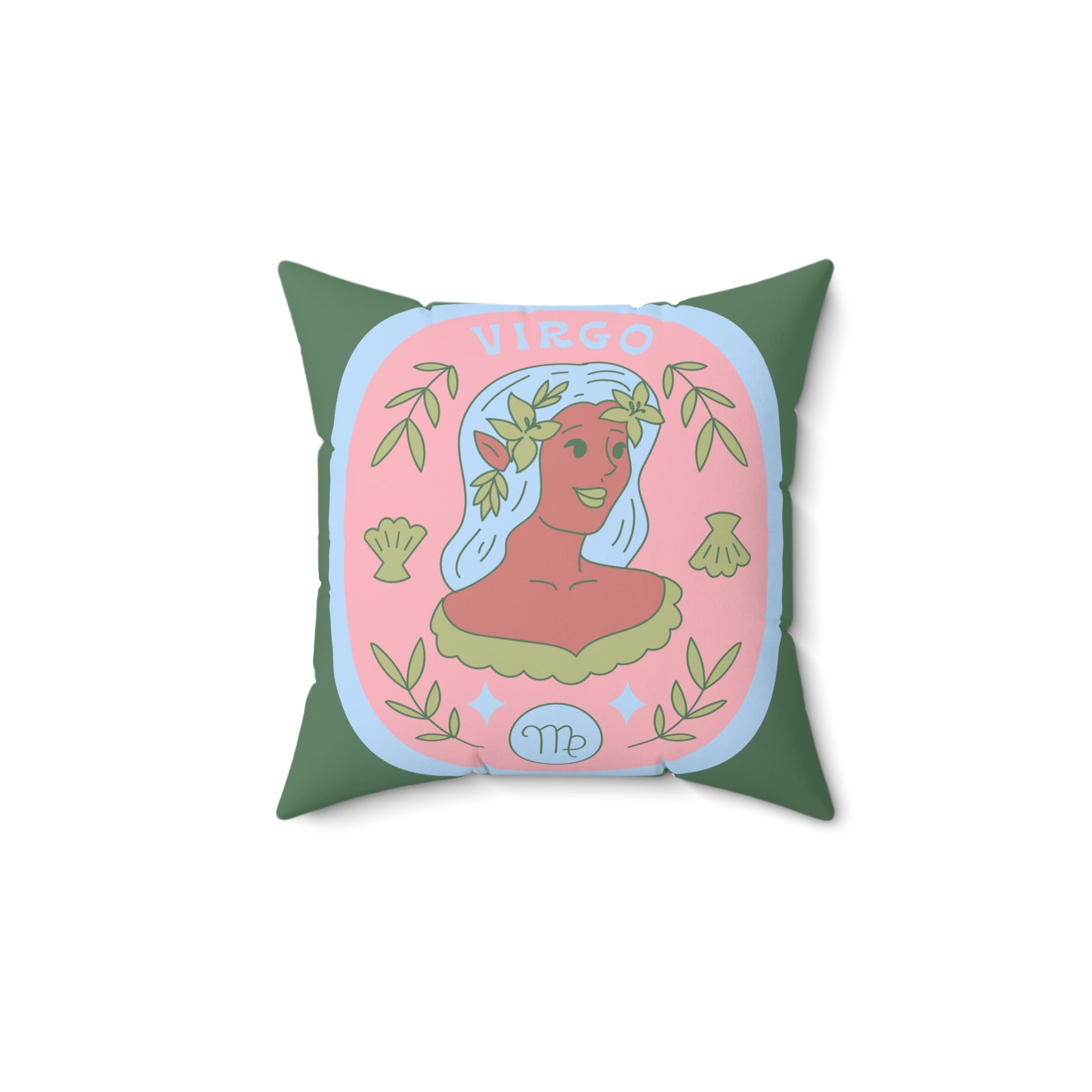 Virgo Pillow: Precision and Perfection for Your Sanctuary Square Pillow