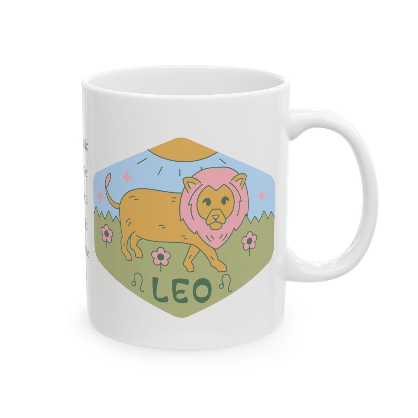 Roaring into the Morning Leo Coffee Mug (11oz, 15oz)