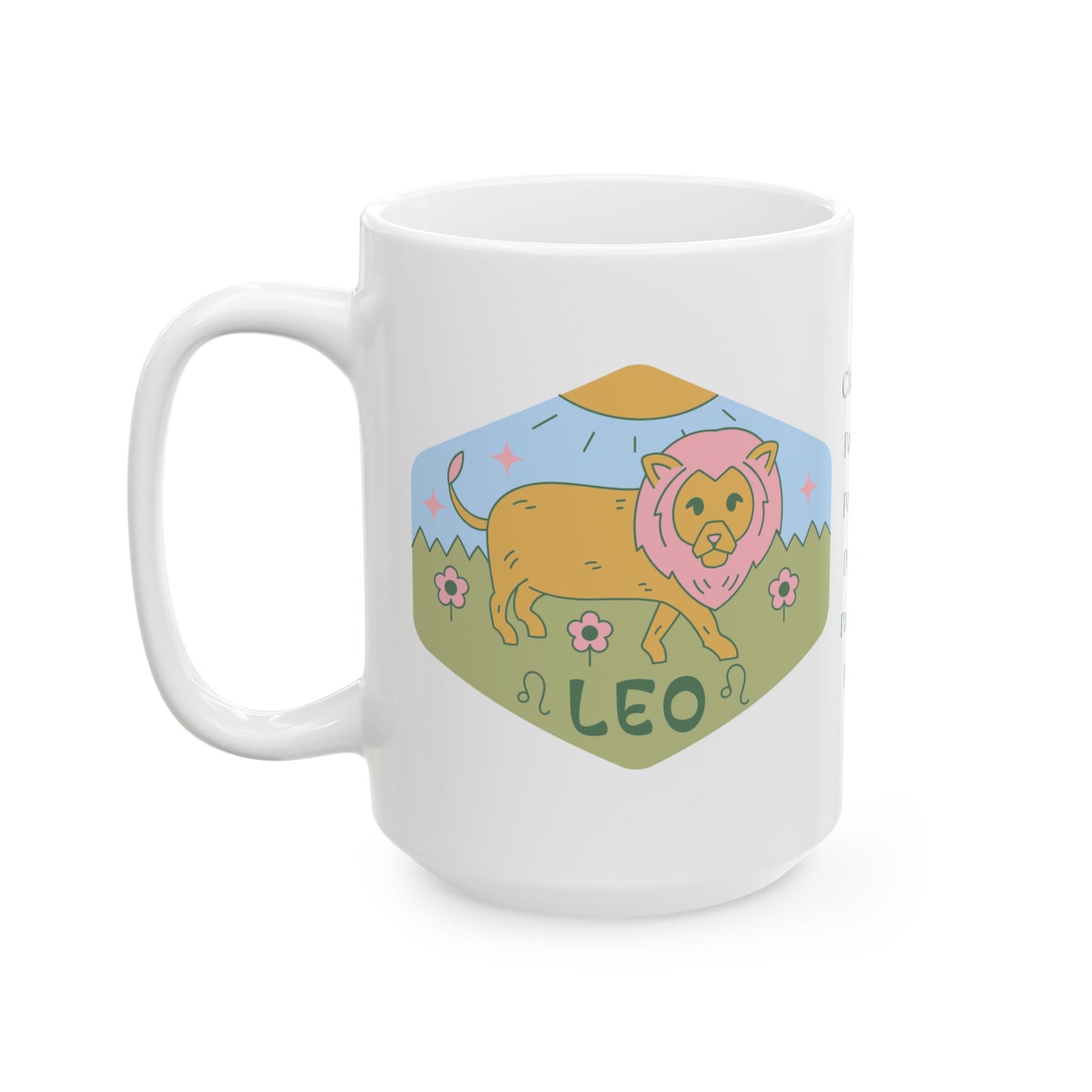 Roaring into the Morning Leo Coffee Mug (11oz, 15oz)