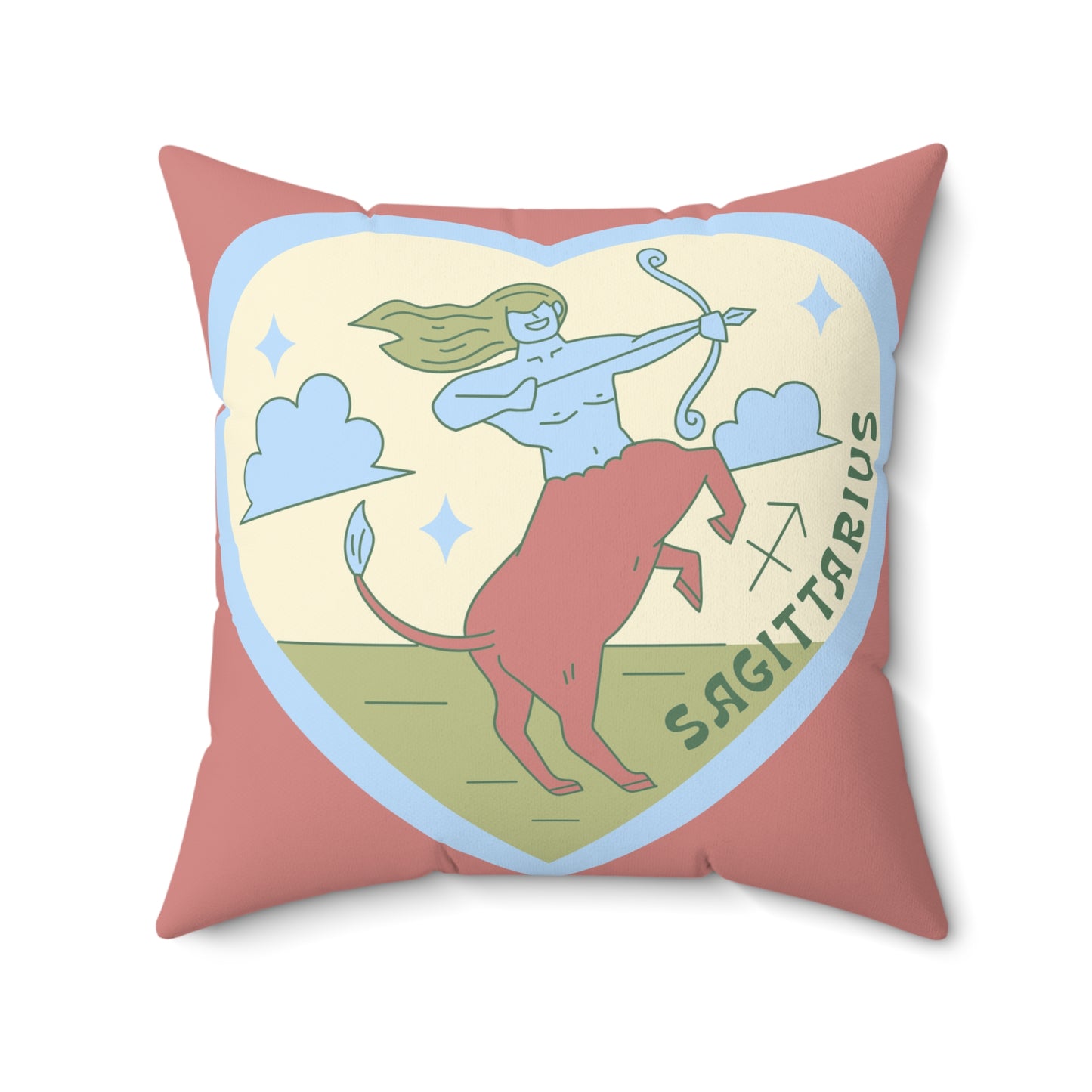 Sagittarius Pillow: Wanderlust Meets Comfort