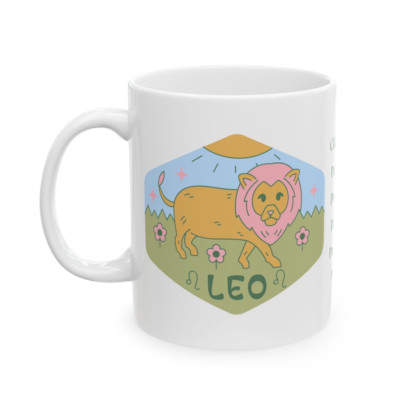 Roaring into the Morning Leo Coffee Mug (11oz, 15oz)