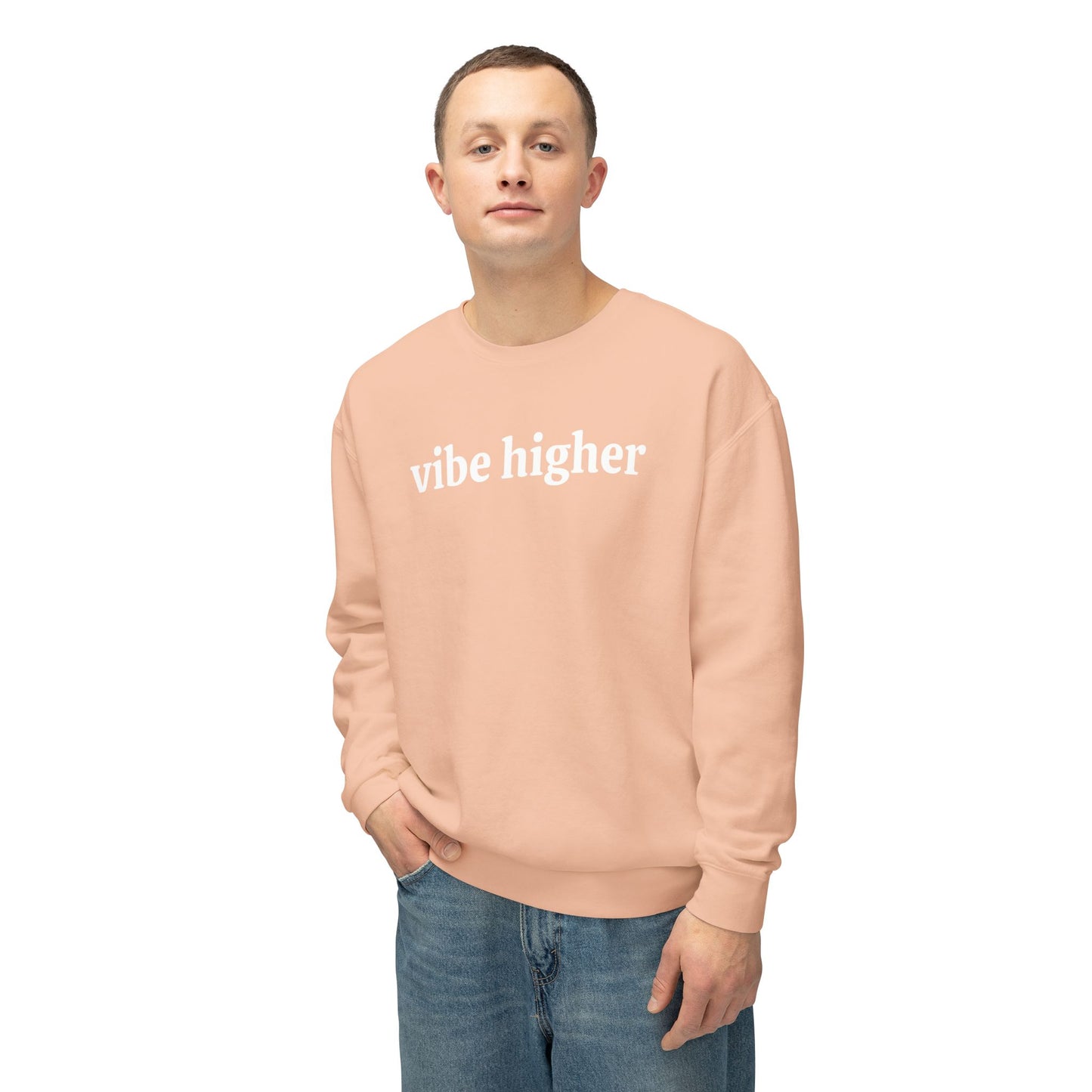 Unisex Vibe Higher Crewneck Sweatshirt