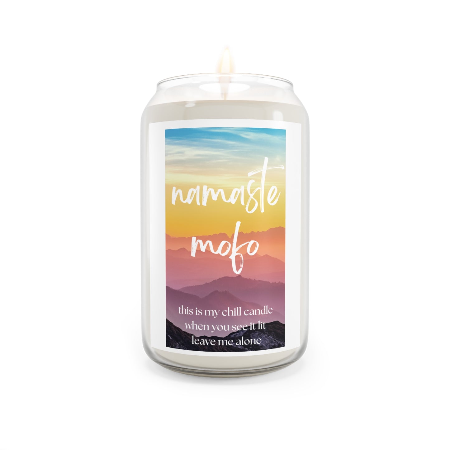 Namaste MoFo Scented Candle, 13.75oz