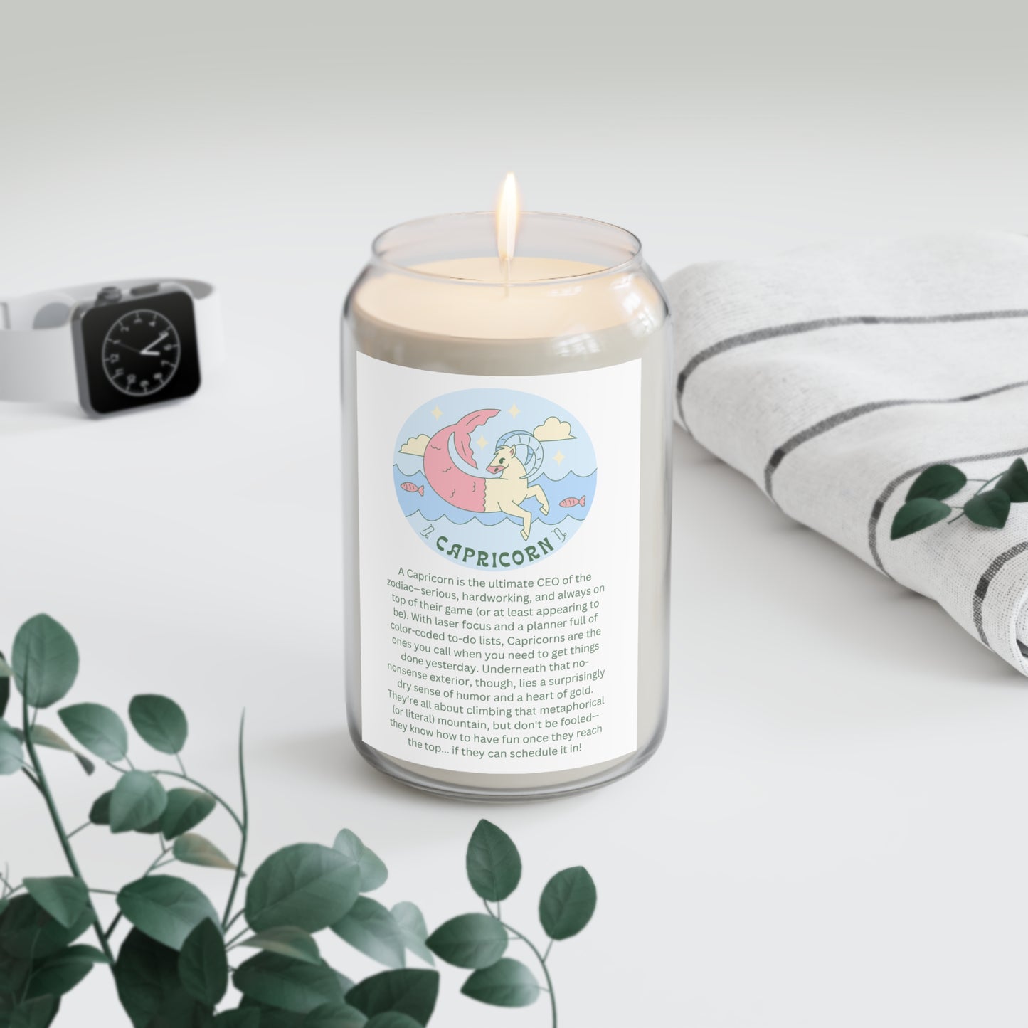 Capricorn Scented Candle, 13.75oz