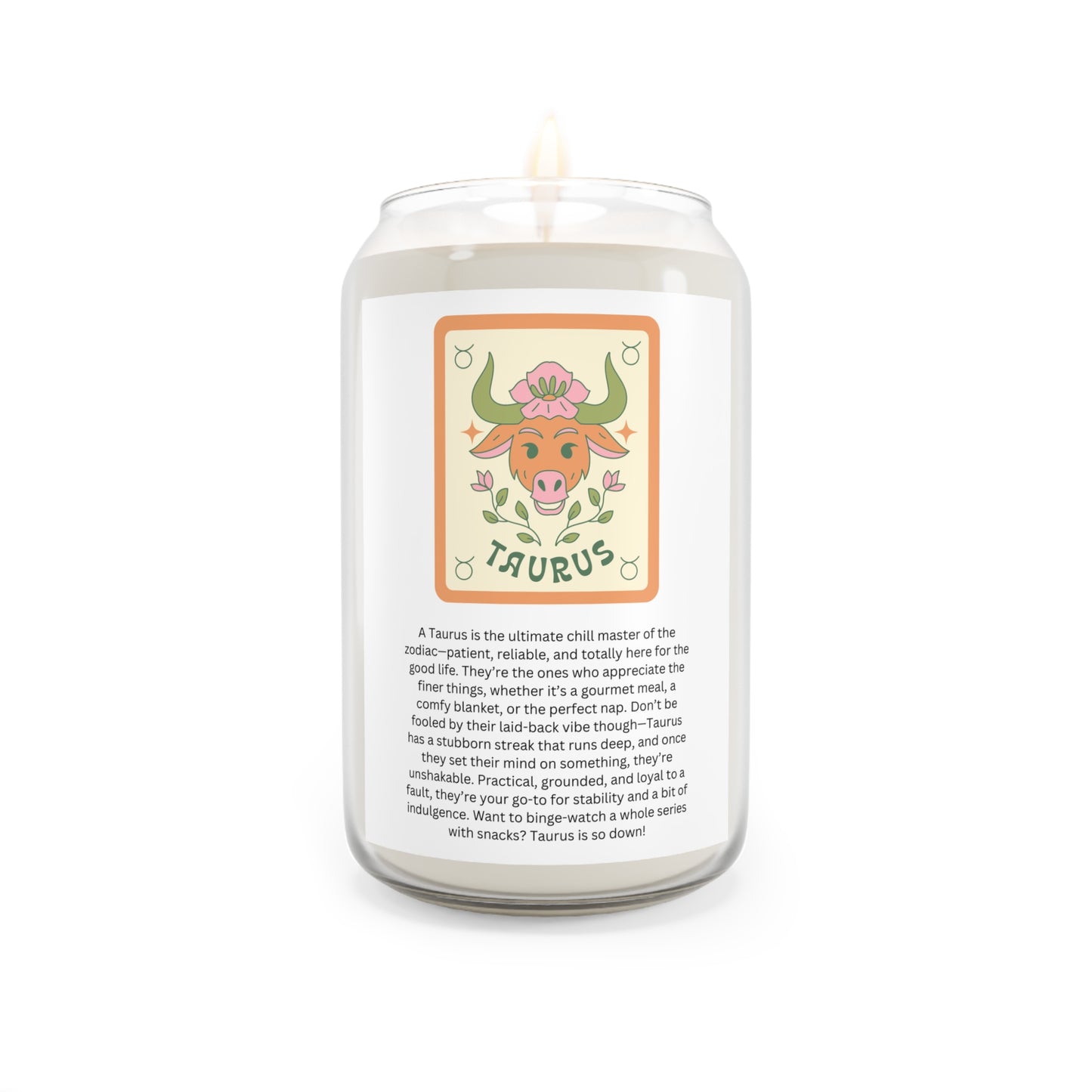 Taurus Scented Candle, 13.75oz