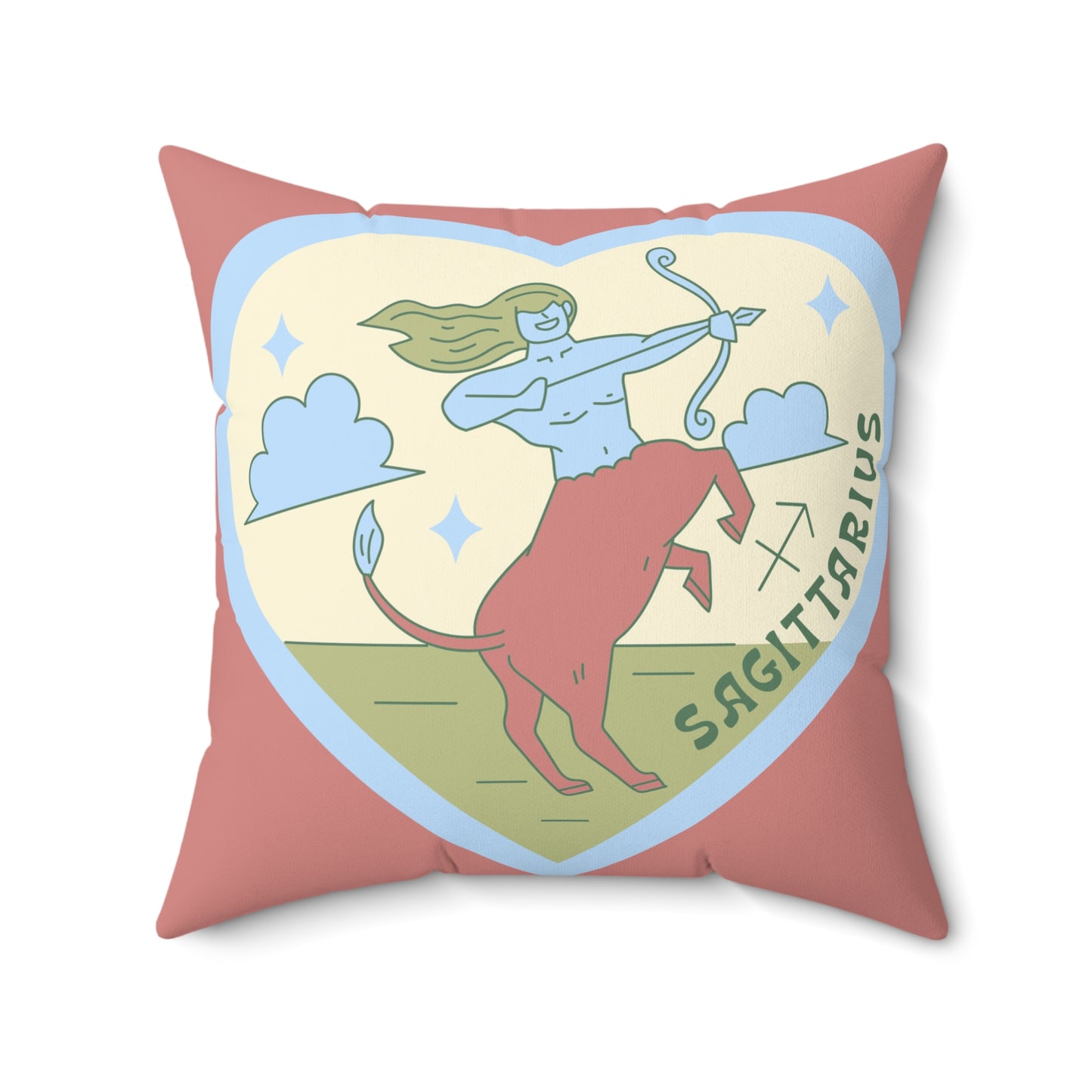 Sagittarius Pillow: Wanderlust Meets Comfort