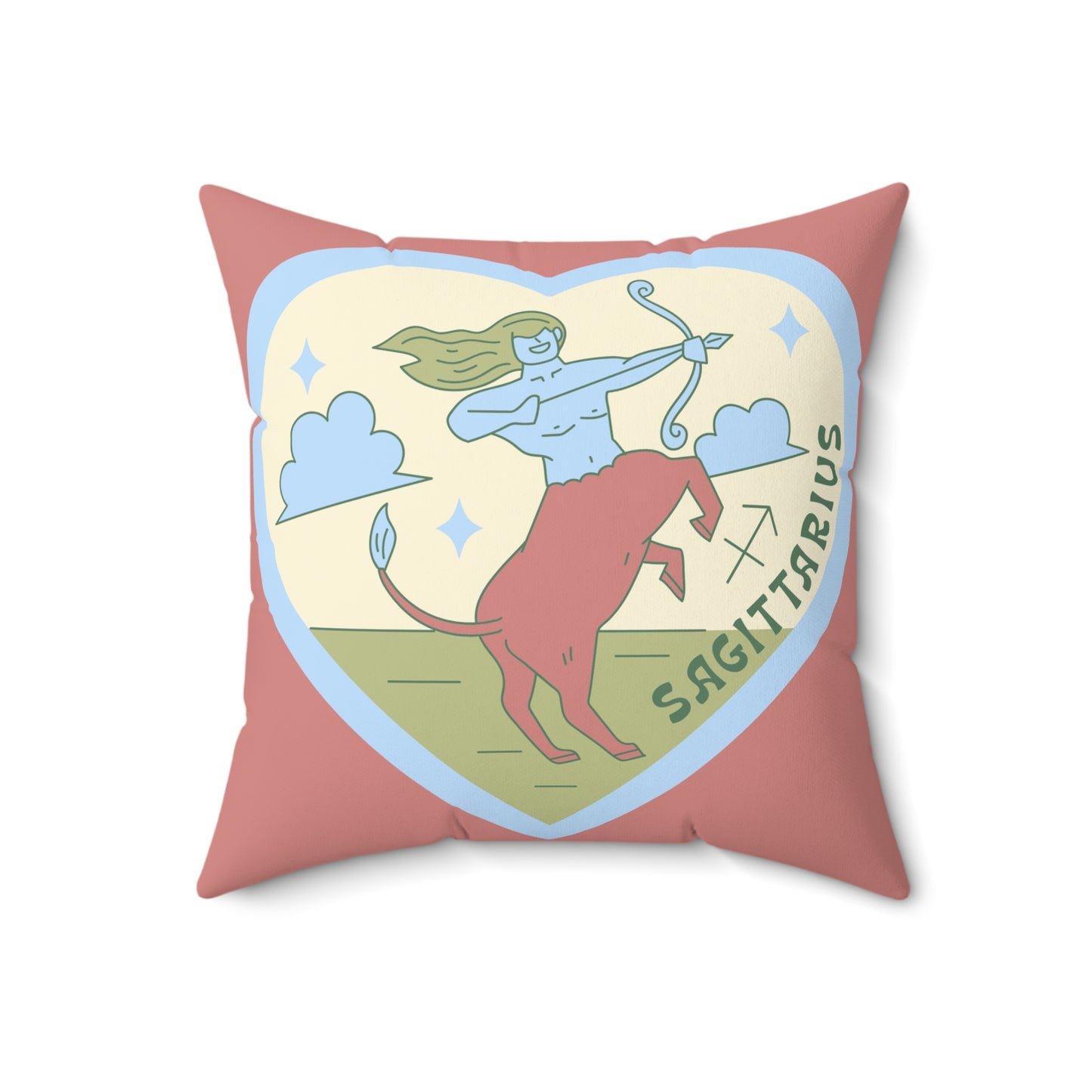 Sagittarius Pillow: Wanderlust Meets Comfort