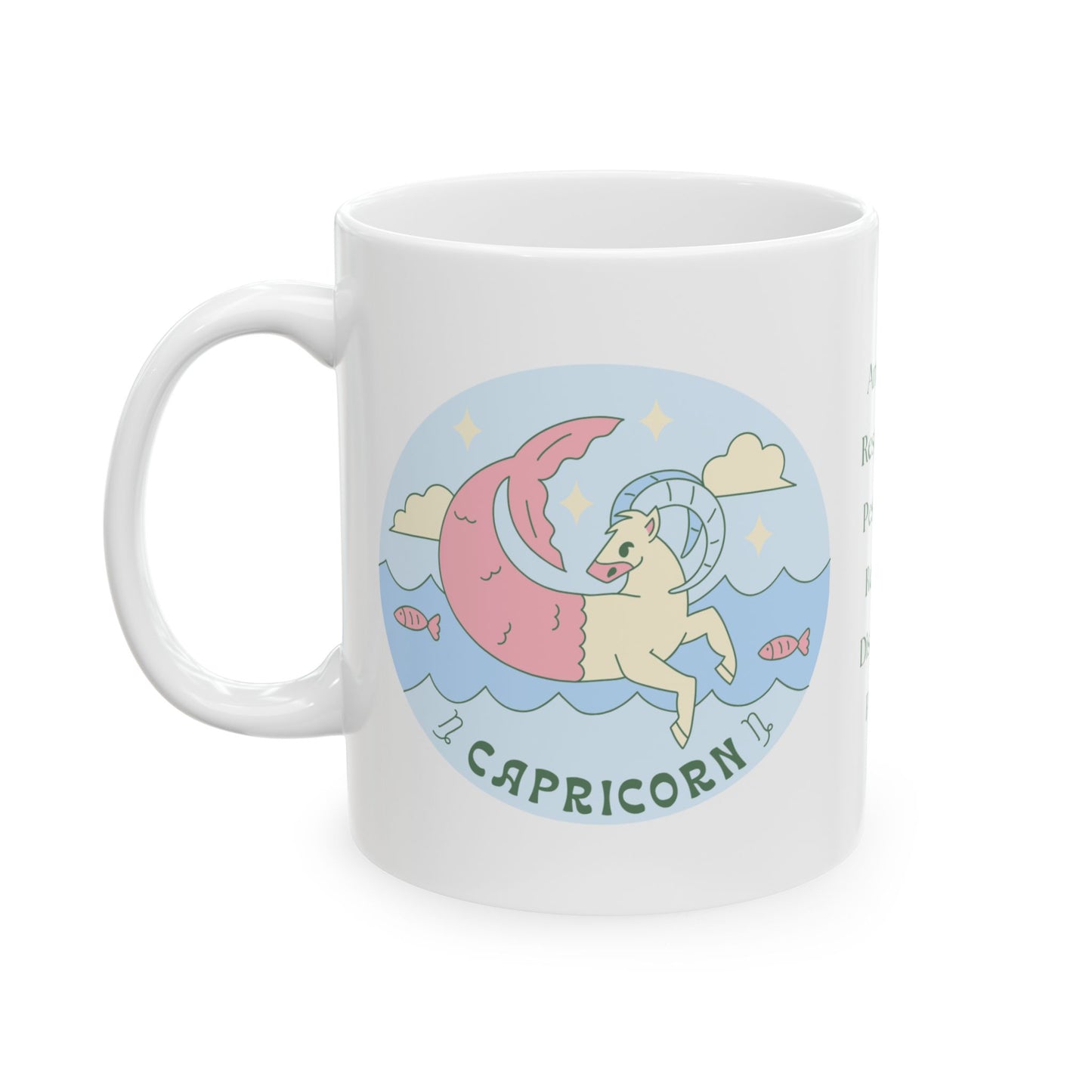 Climb Every Mountain, One Sip at a Time Capricorn Coffee Mug (11oz, 15oz)