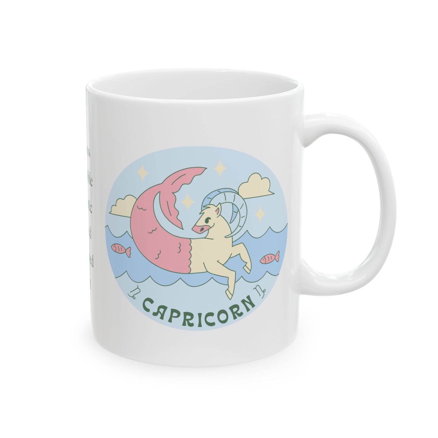 Climb Every Mountain, One Sip at a Time Capricorn Coffee Mug (11oz, 15oz)