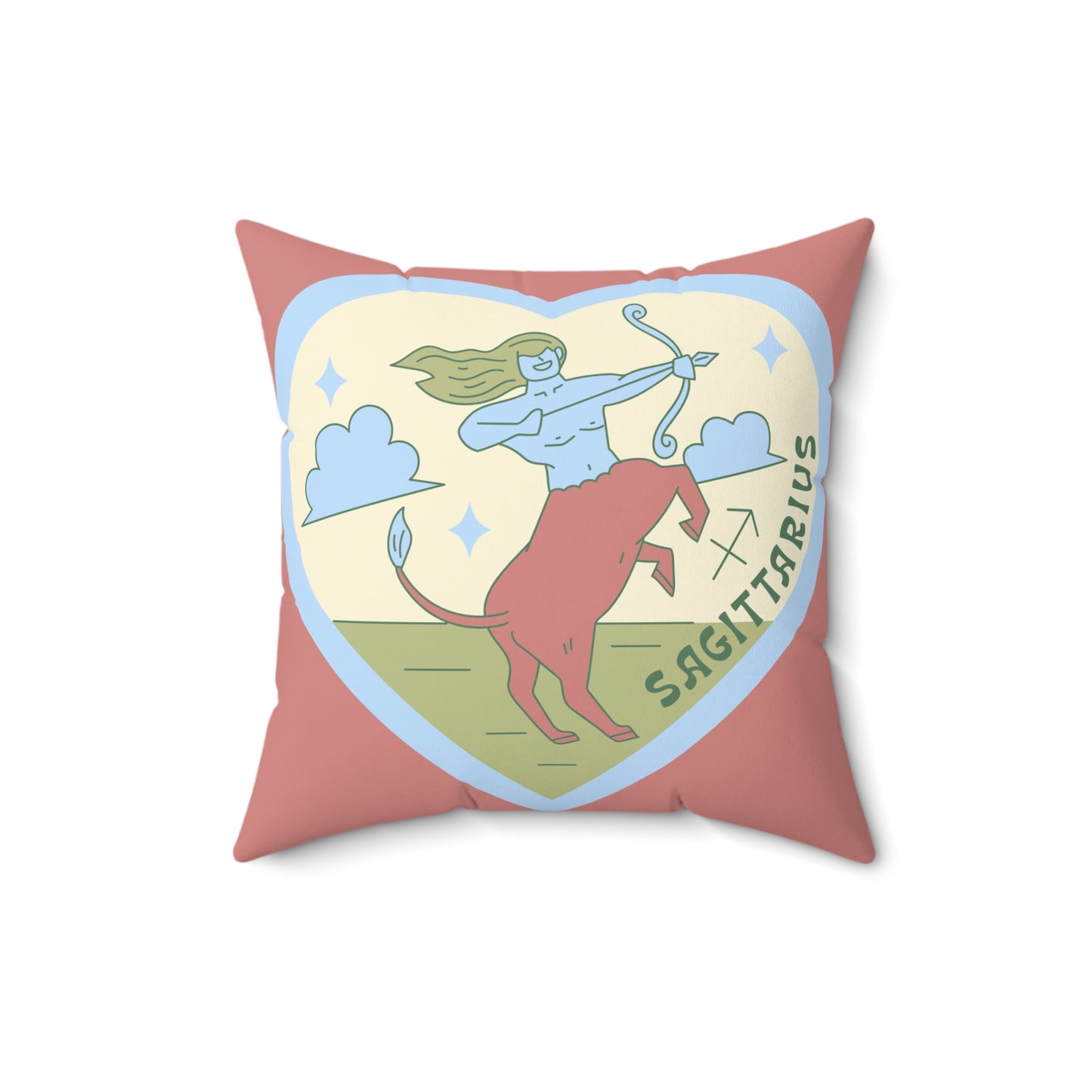 Sagittarius Pillow: Wanderlust Meets Comfort