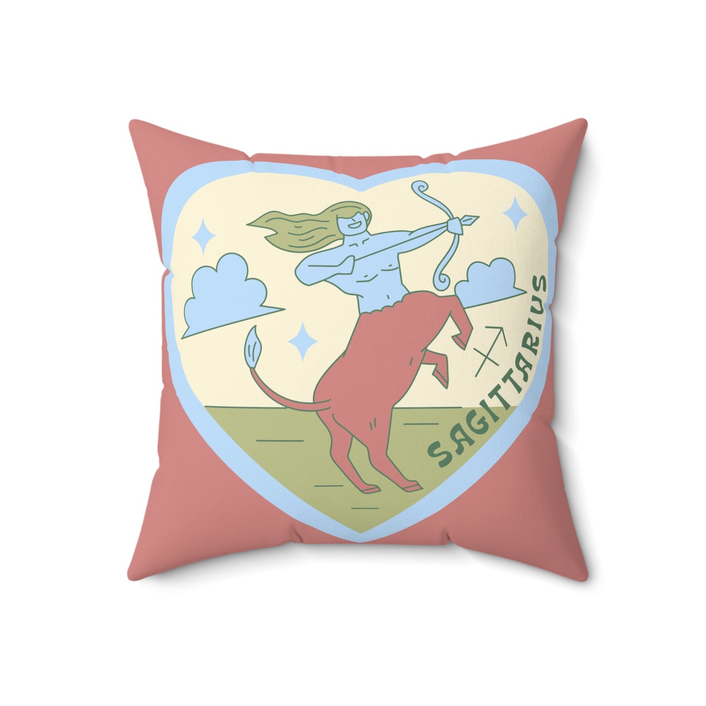 Sagittarius Pillow: Wanderlust Meets Comfort