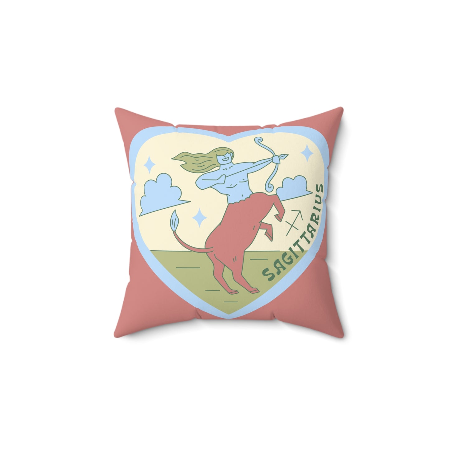 Sagittarius Pillow: Wanderlust Meets Comfort