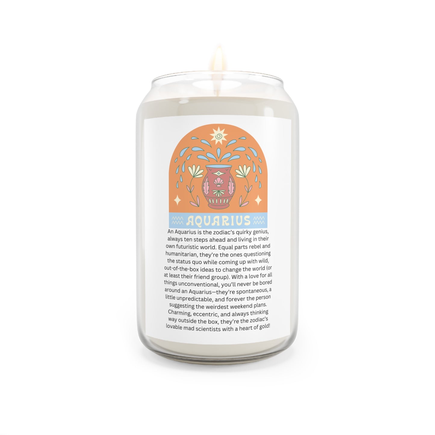 Aquarius Scented Candle, 13.75oz