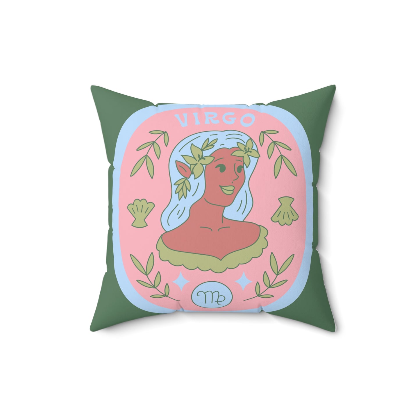 Virgo Pillow: Precision and Perfection for Your Sanctuary Square Pillow