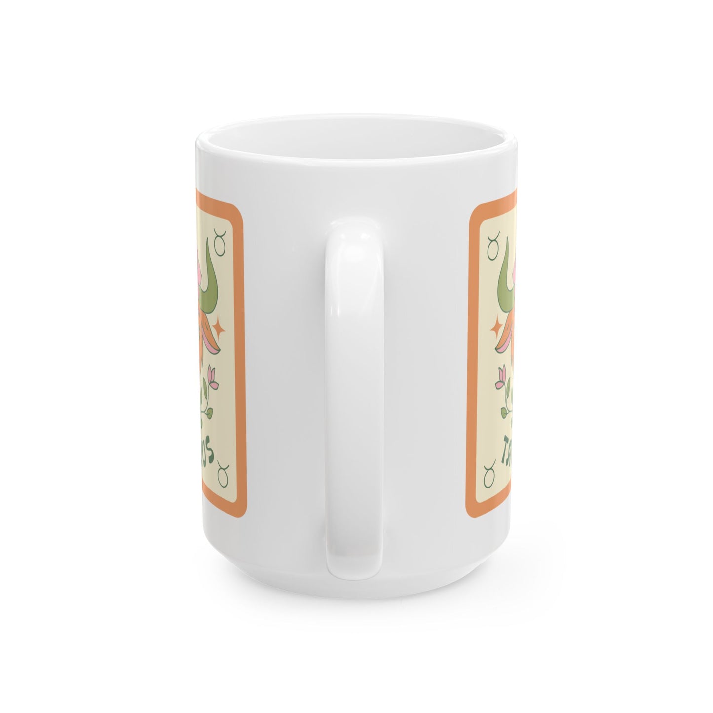 Grounded & Caffeinated Taurus Coffee Mug, (11oz, 15oz)