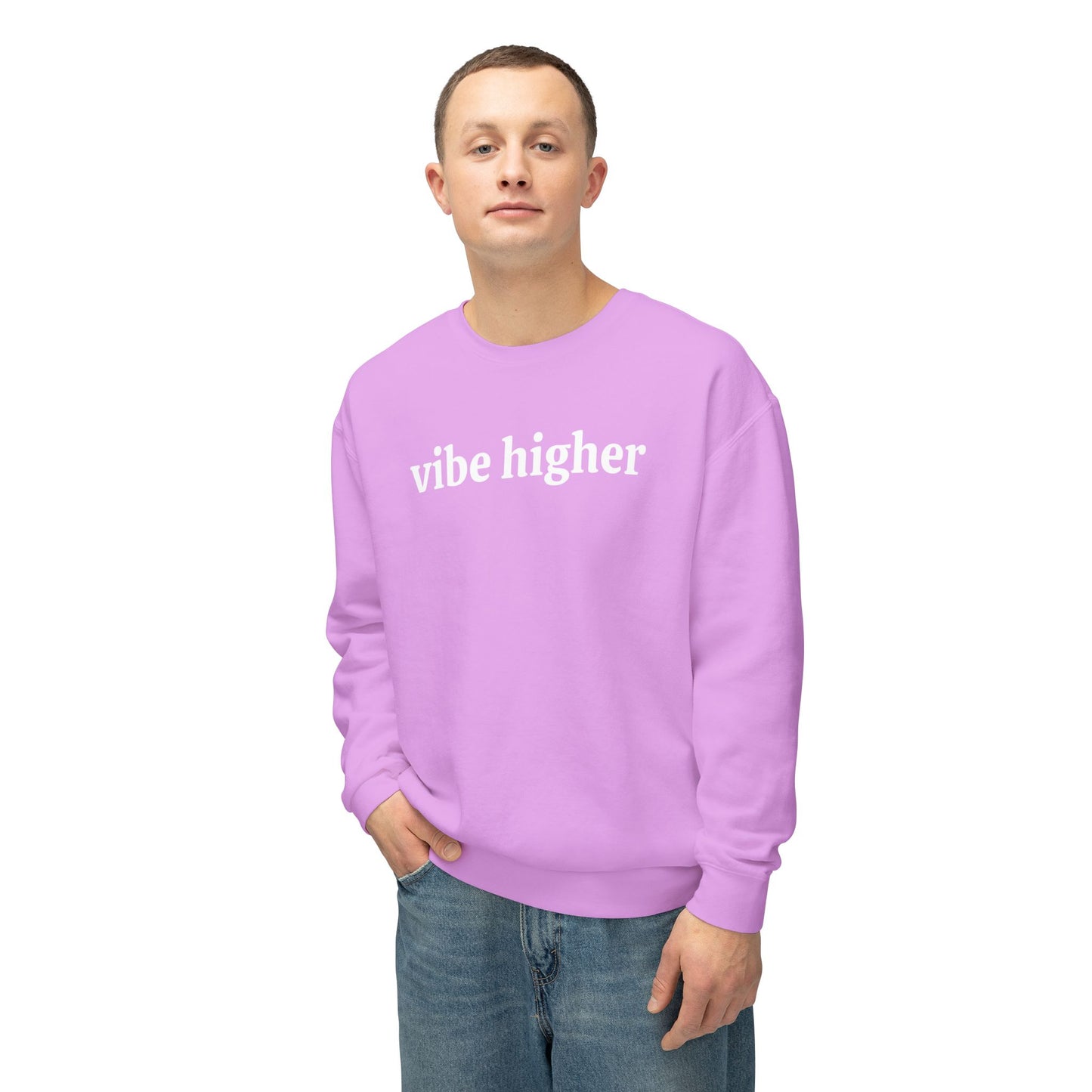 Unisex Vibe Higher Crewneck Sweatshirt