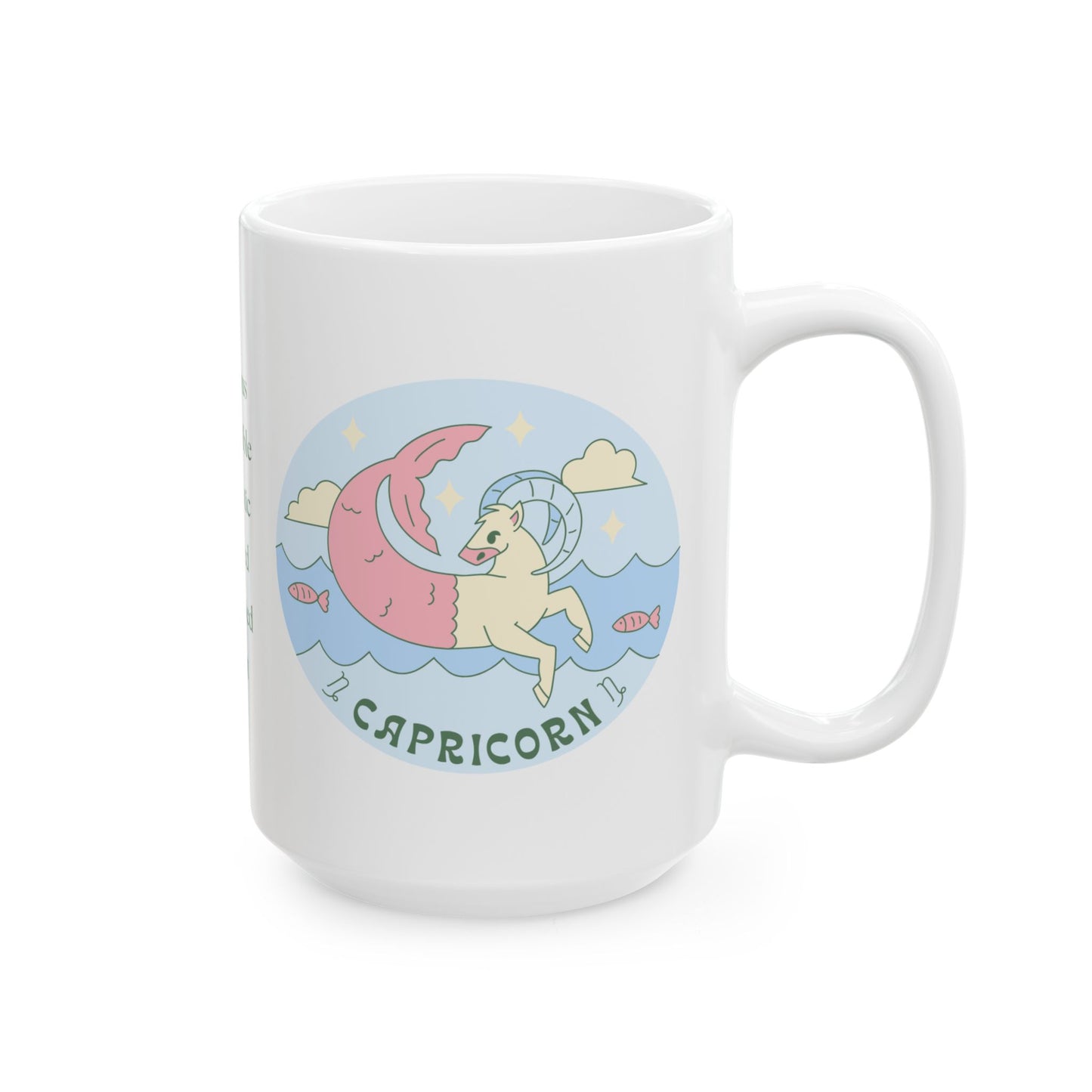 Climb Every Mountain, One Sip at a Time Capricorn Coffee Mug (11oz, 15oz)