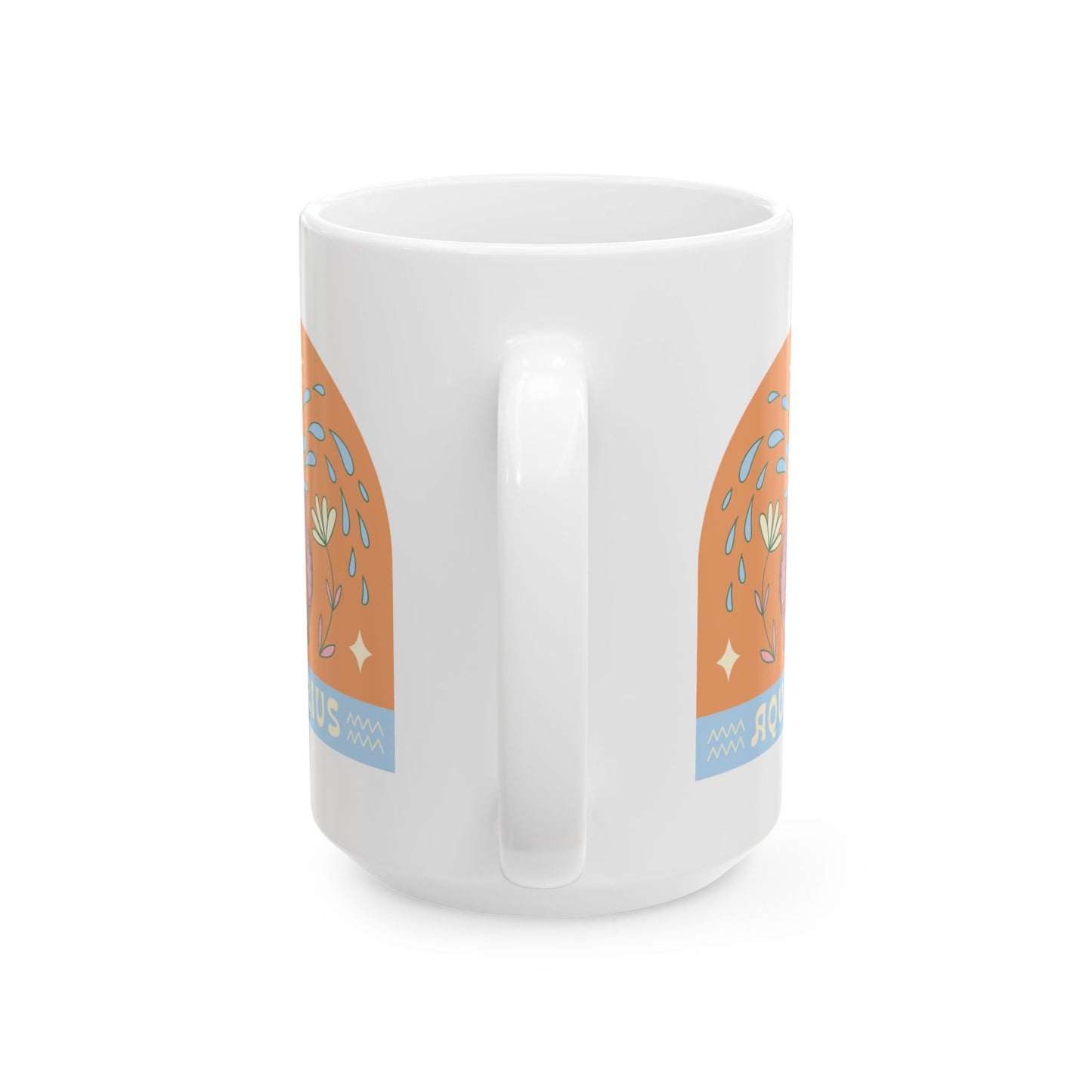 Pouring Ideas & Coffee Aquarius Coffee Mug (11oz, 15oz)