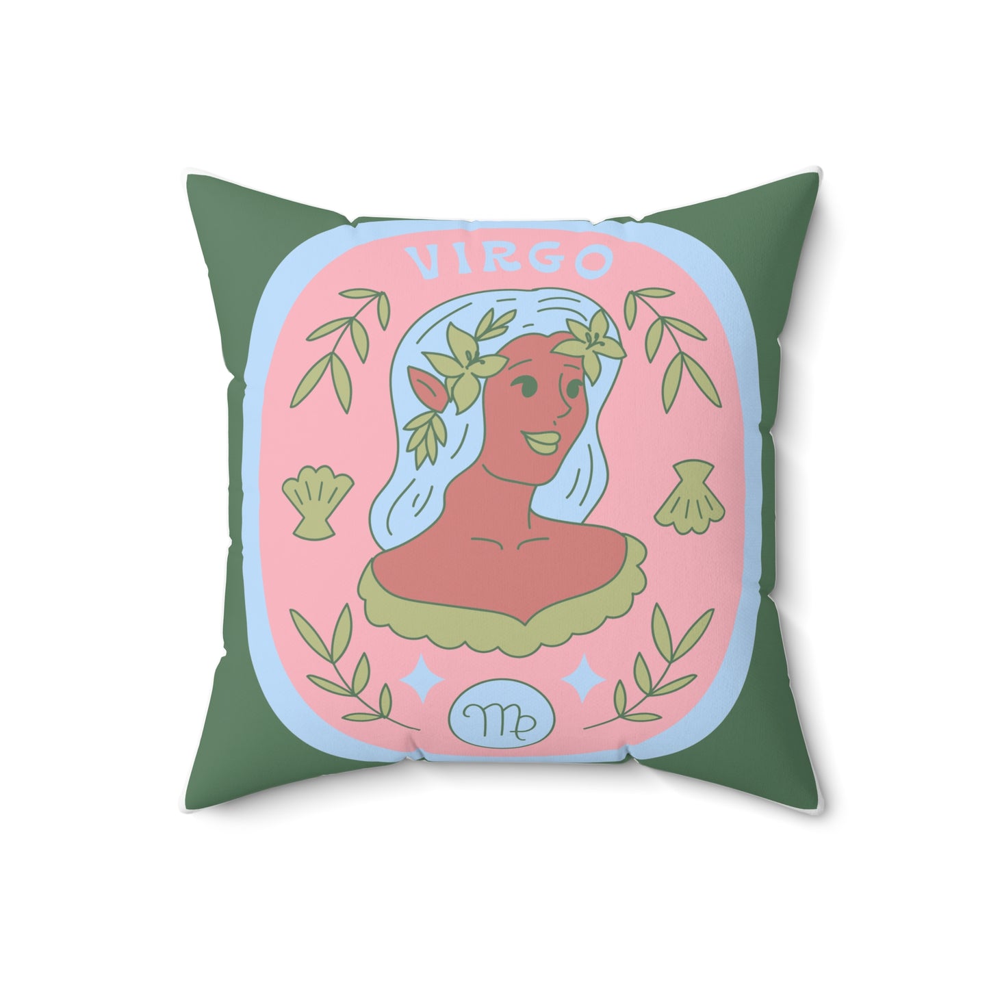 Virgo Pillow: Precision and Perfection for Your Sanctuary Square Pillow